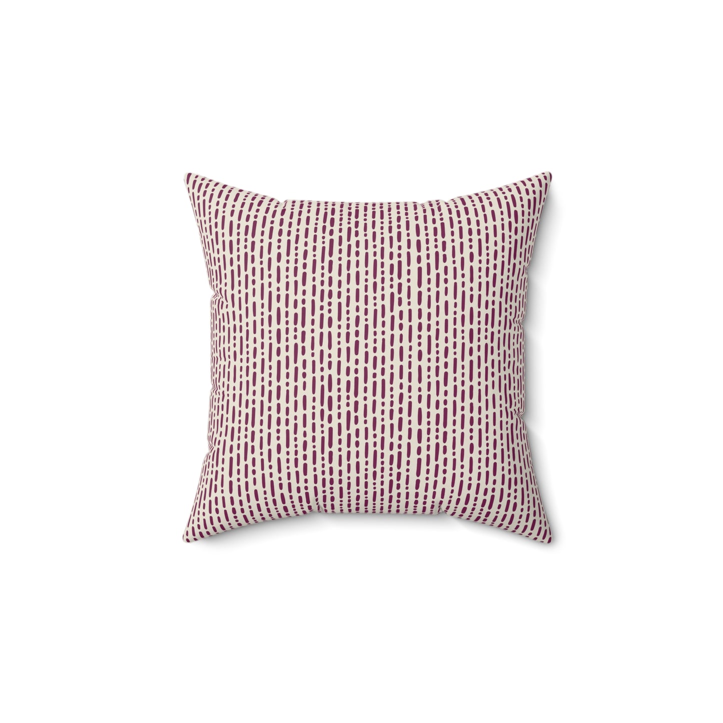 Boho Vibes Pattern 5 - Faux Suede Square Pillow