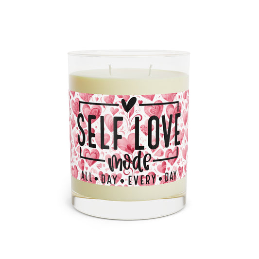 Self Love Mode Scented Candle - 11oz Aromatic Gift for Self-Care & Celebrations