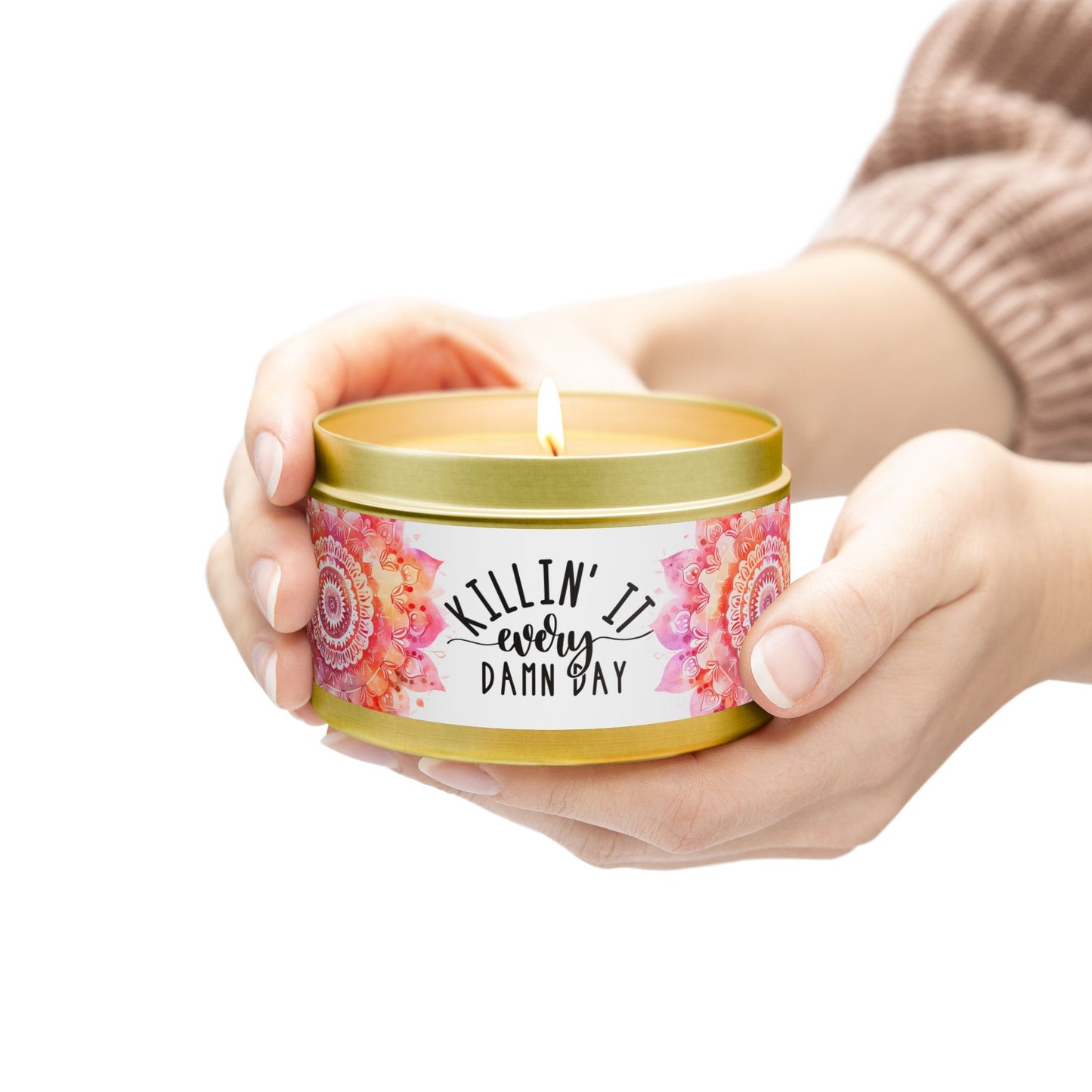 Killin' It Every Damn Day - Inspirational - Mindfulness & Self-Care - Scented Tin Candle