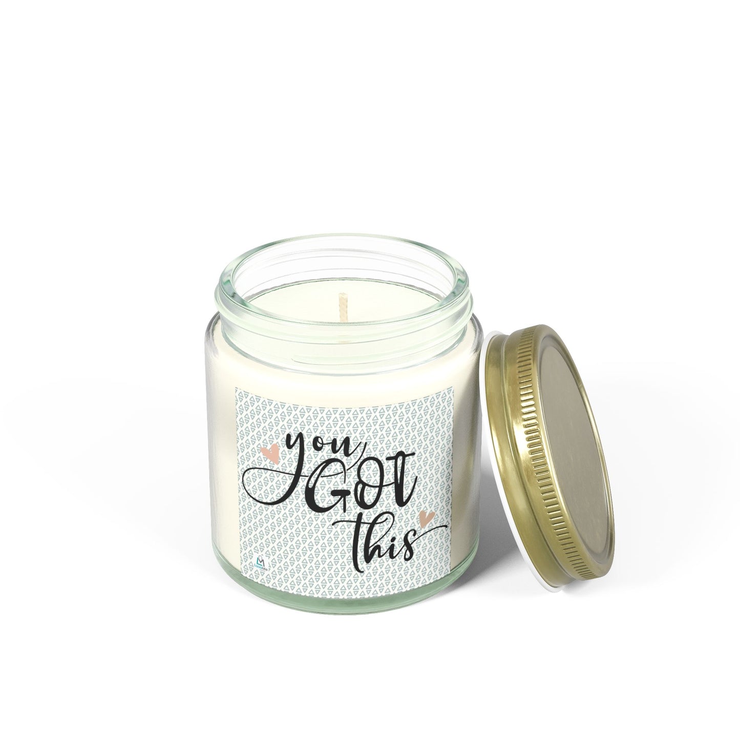 You Got This - Motivational Scented Candle - Coconut Apricot Wax (4oz, 9oz)