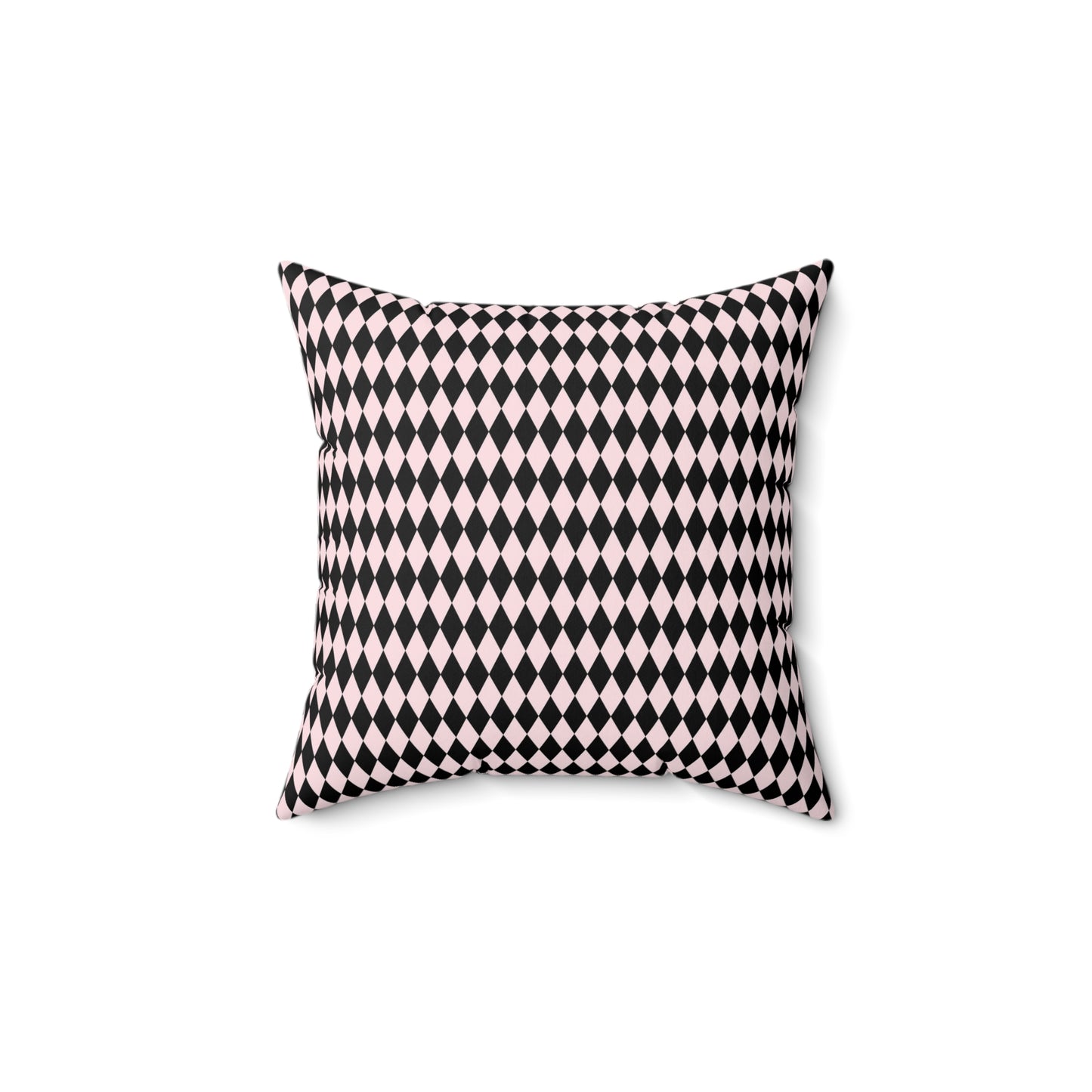 Pink Paris Pattern 17 - Faux Suede Square Pillow