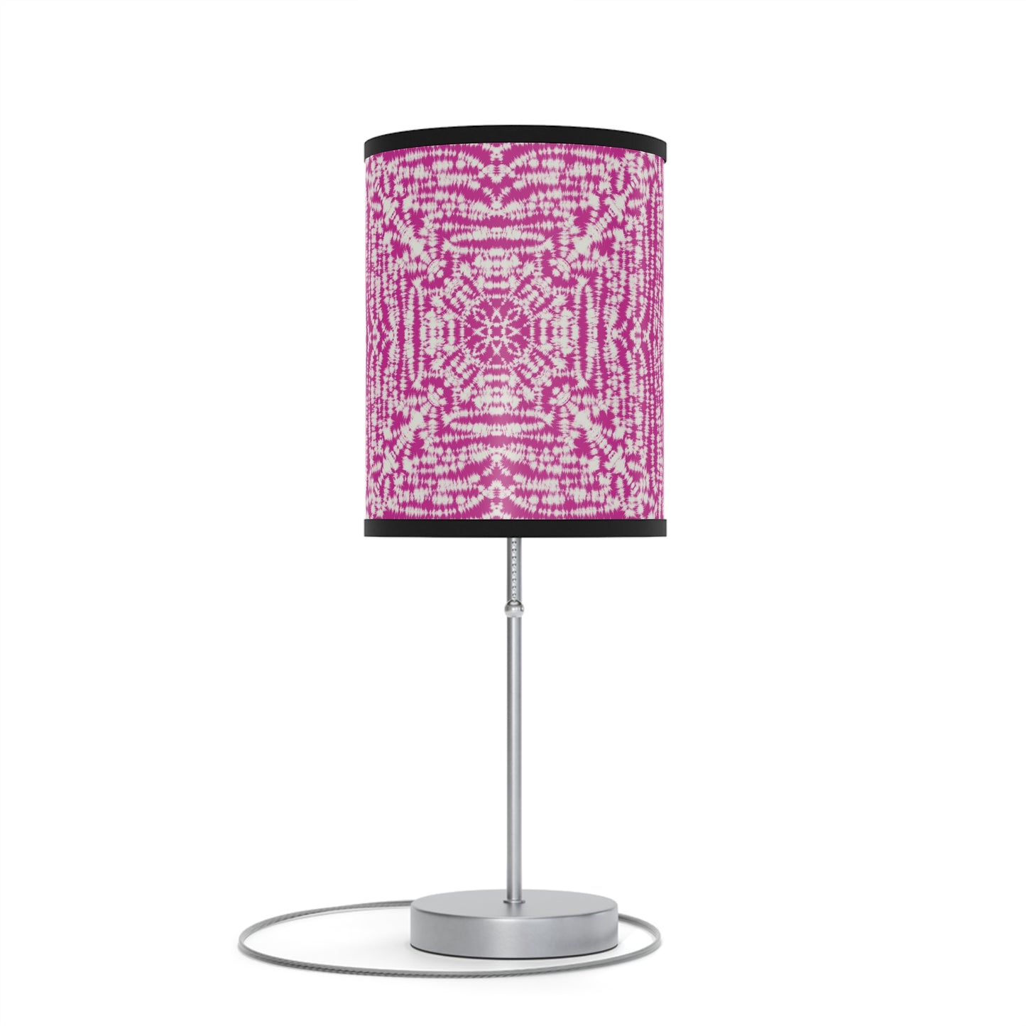 Batik - Pink - Abstract Rainbow - Lamp on a Stand, US|CA plug