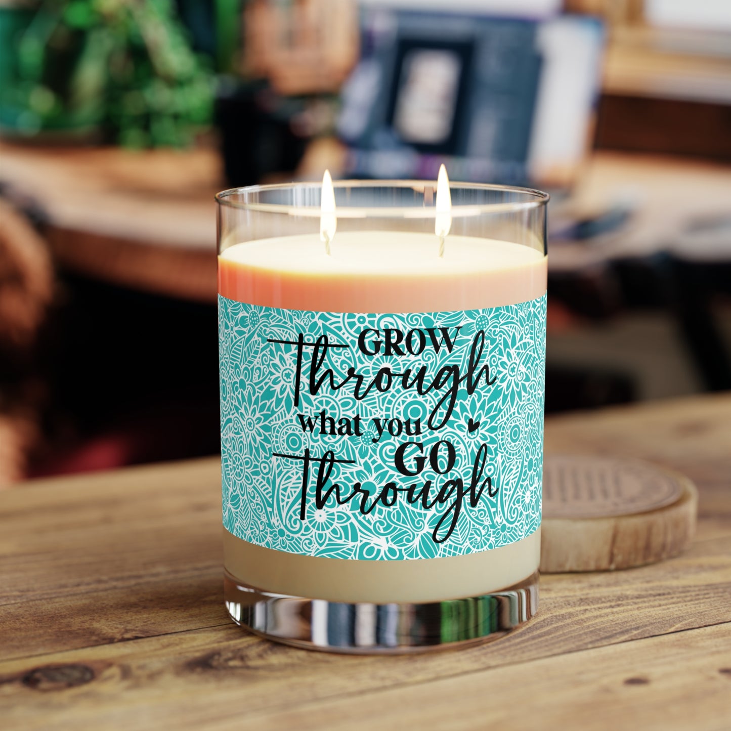 Grow Through What You Go Through - Scented Candle - 11oz