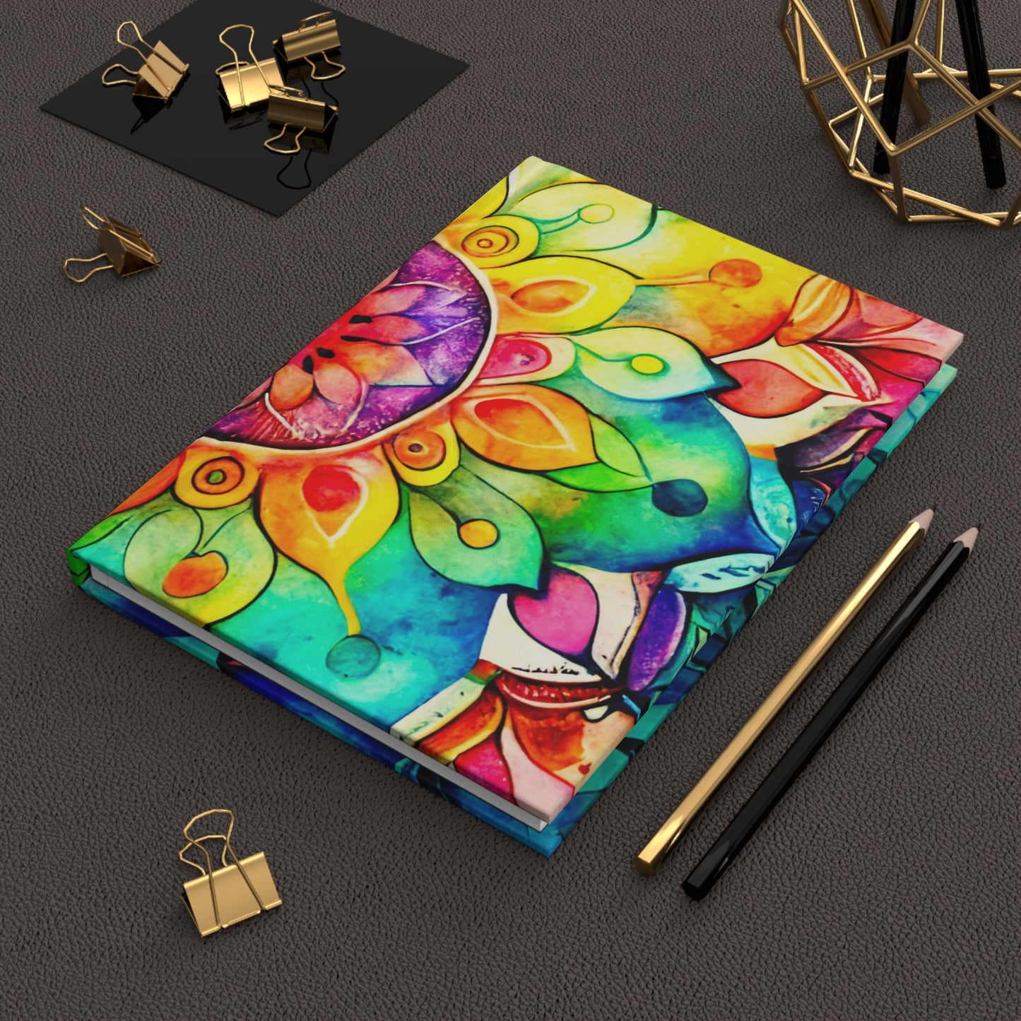 Tie Dye - Hardcover Lined Journal Matte