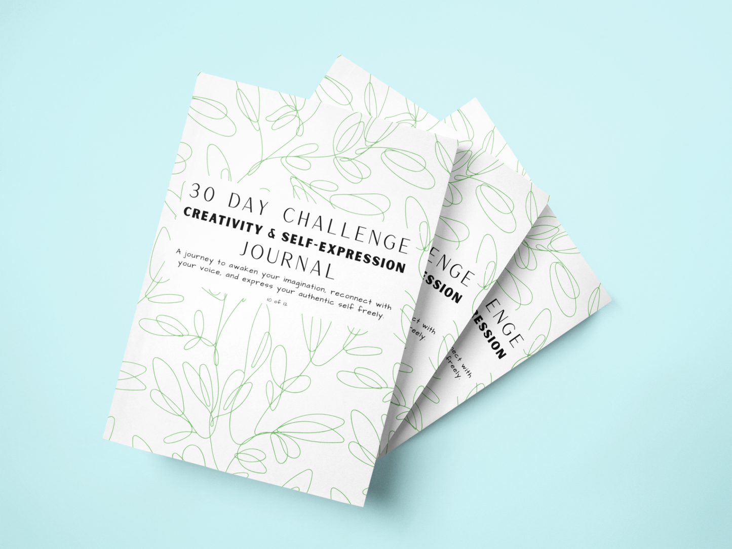 30 Days of Creativity & Self‑Expression - Single Journal + Digital Bundle