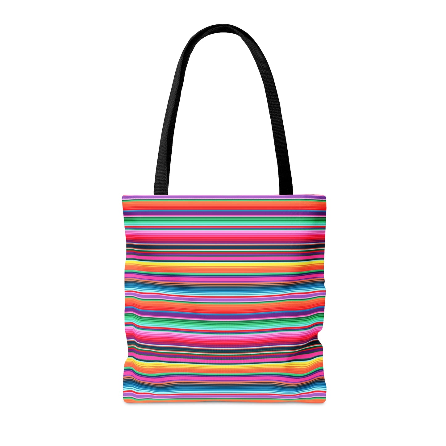 Multicolor Striped 7 - Practical, high-quality Tote Bag