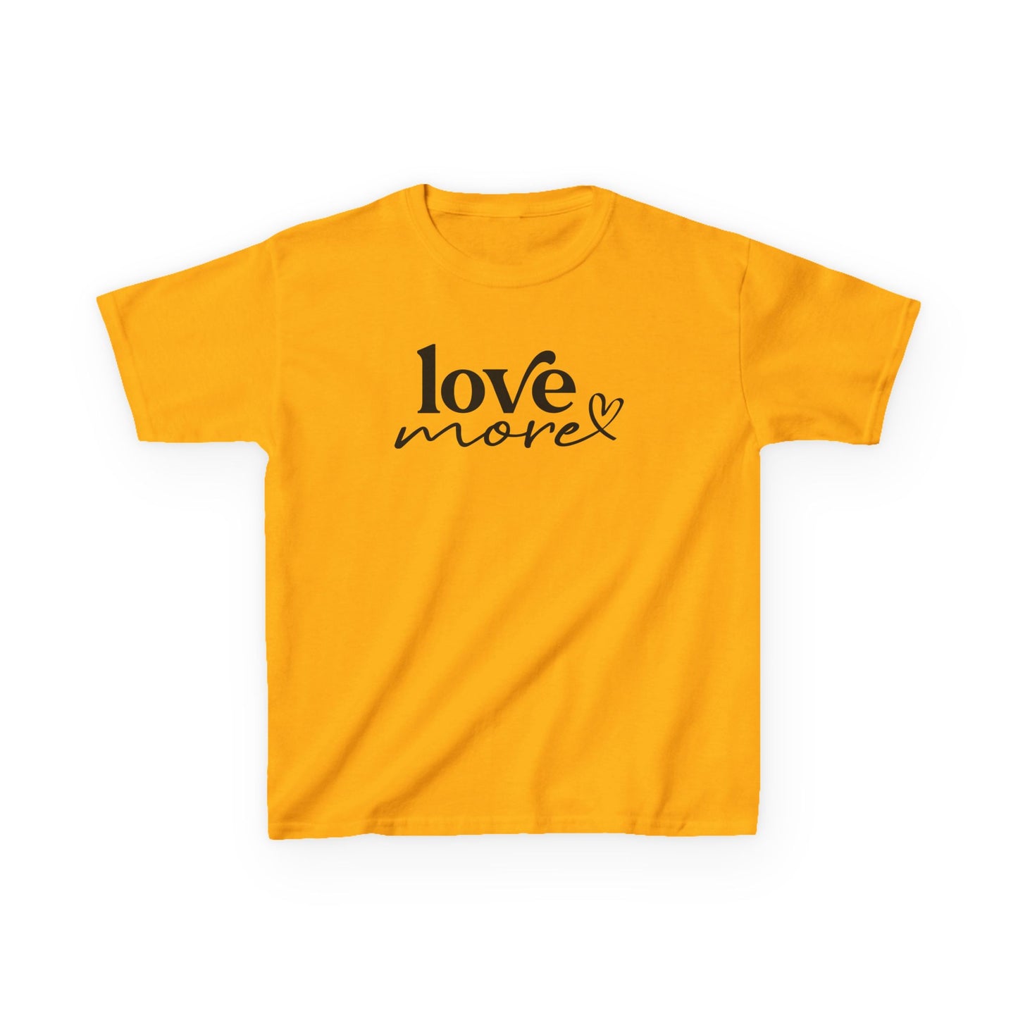 Love More - Kids Heavy Cotton Tee