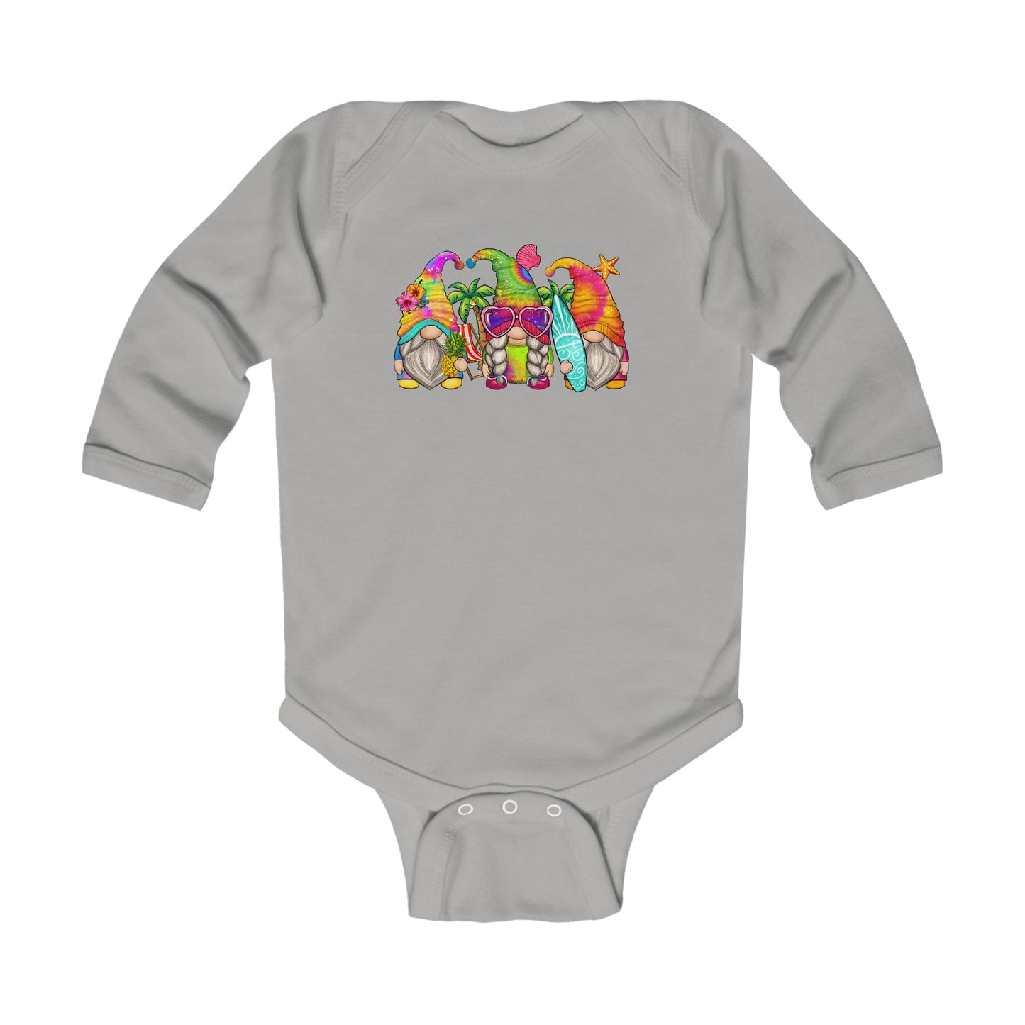 Summer Gnomes - Infant Long Sleeve Bodysuit