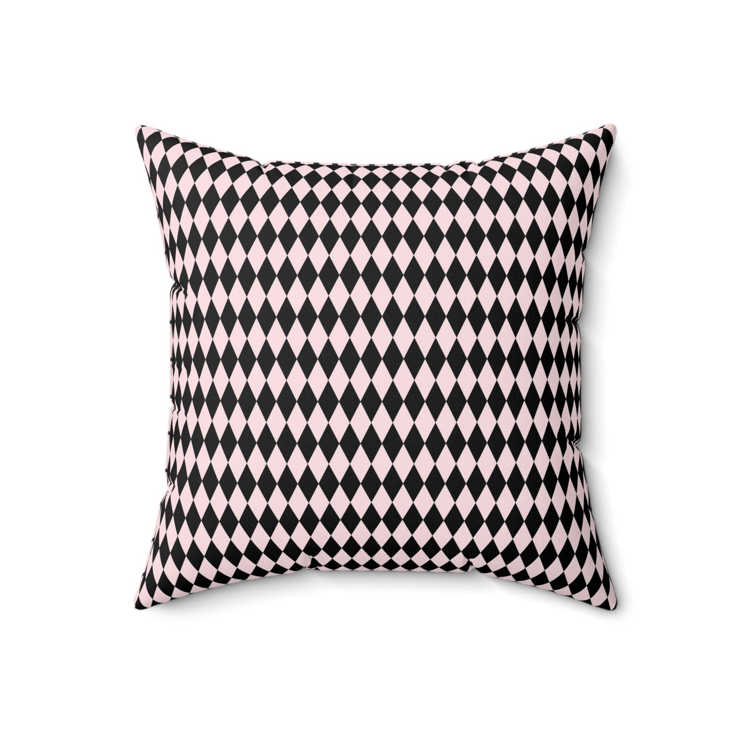Pink Paris Pattern 17 - Faux Suede Square Pillow
