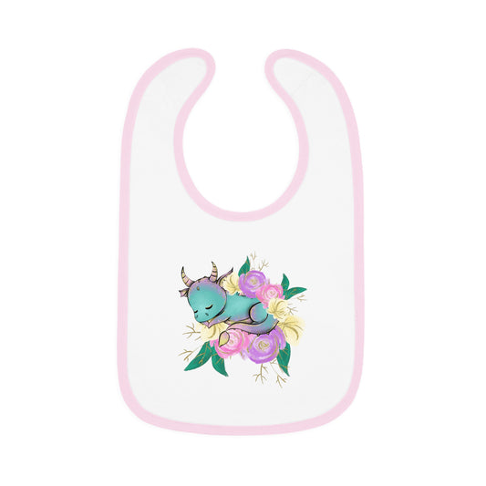 Dragons 2 - Baby Contrast Trim Jersey Bib