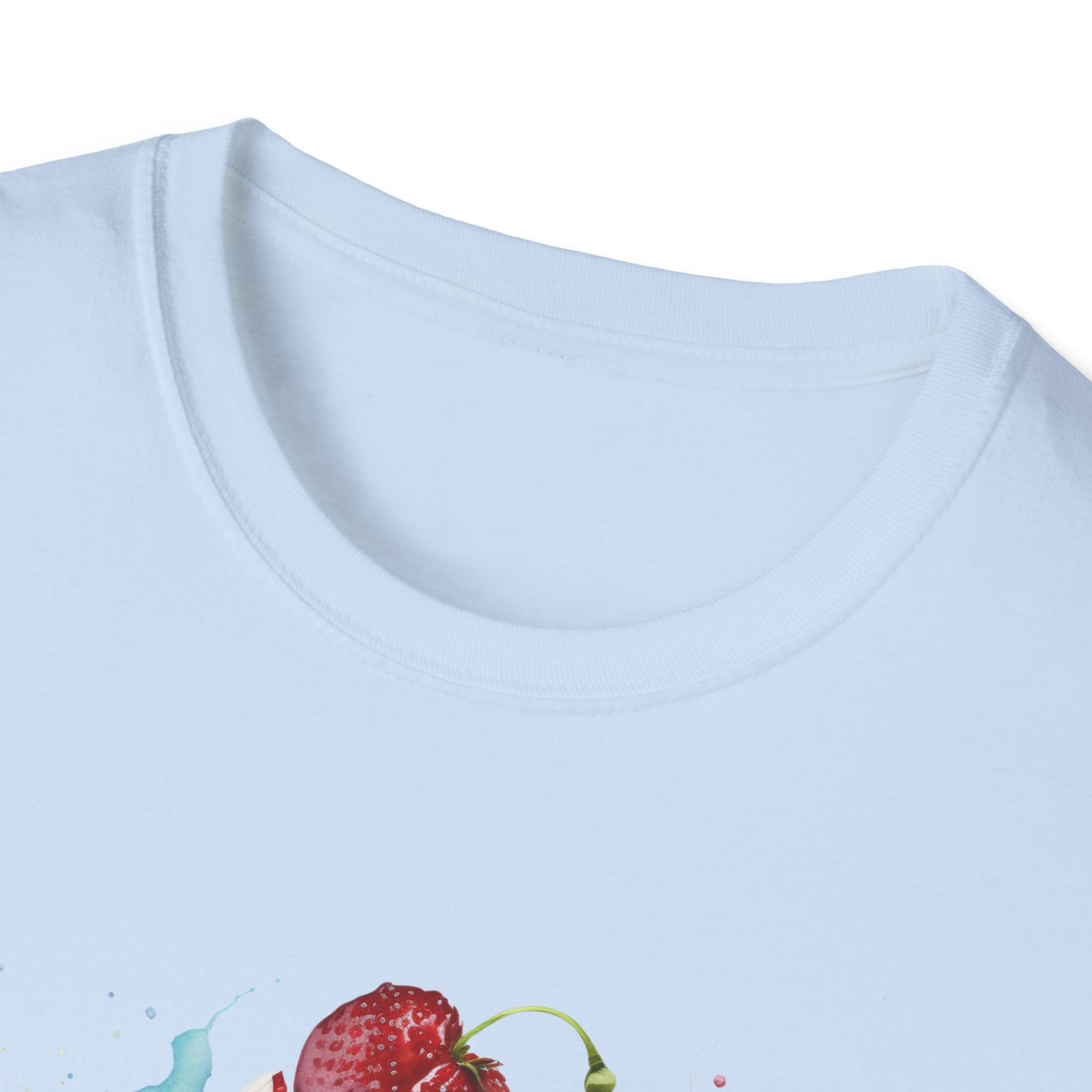 Red, White, and Blue Cupcake - American Flag - 4th of July - Independence Day - Unisex Softstyle T-Shirt