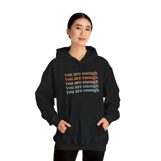 Unisex Heavy Blend Hooded Sweatshirt - you are enough