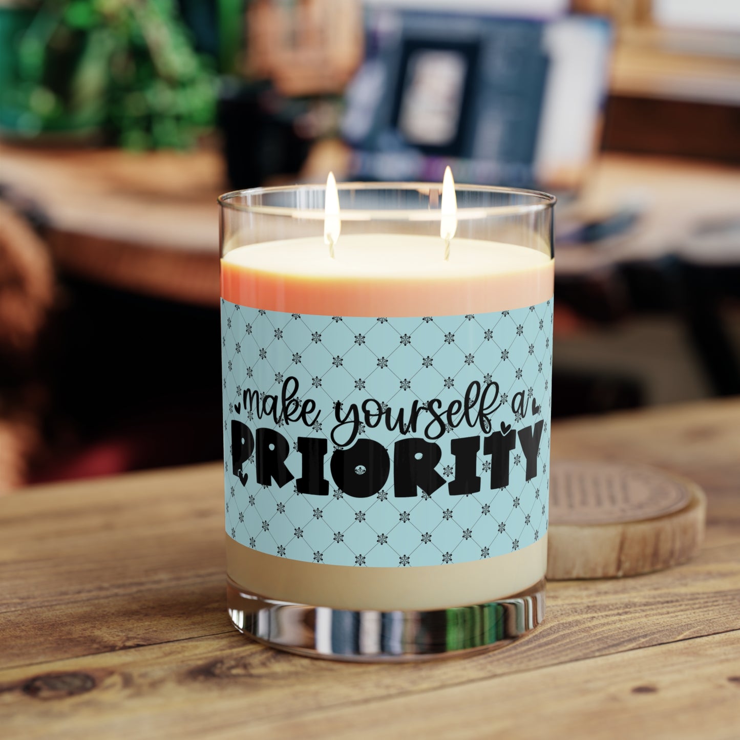 Make Yourself a Priority - Motivational - Scented Candle - 11oz