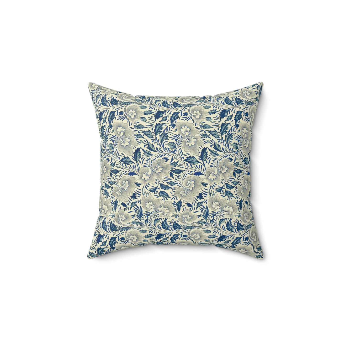 Boho Pattern 17 - Faux Suede Square Pillow