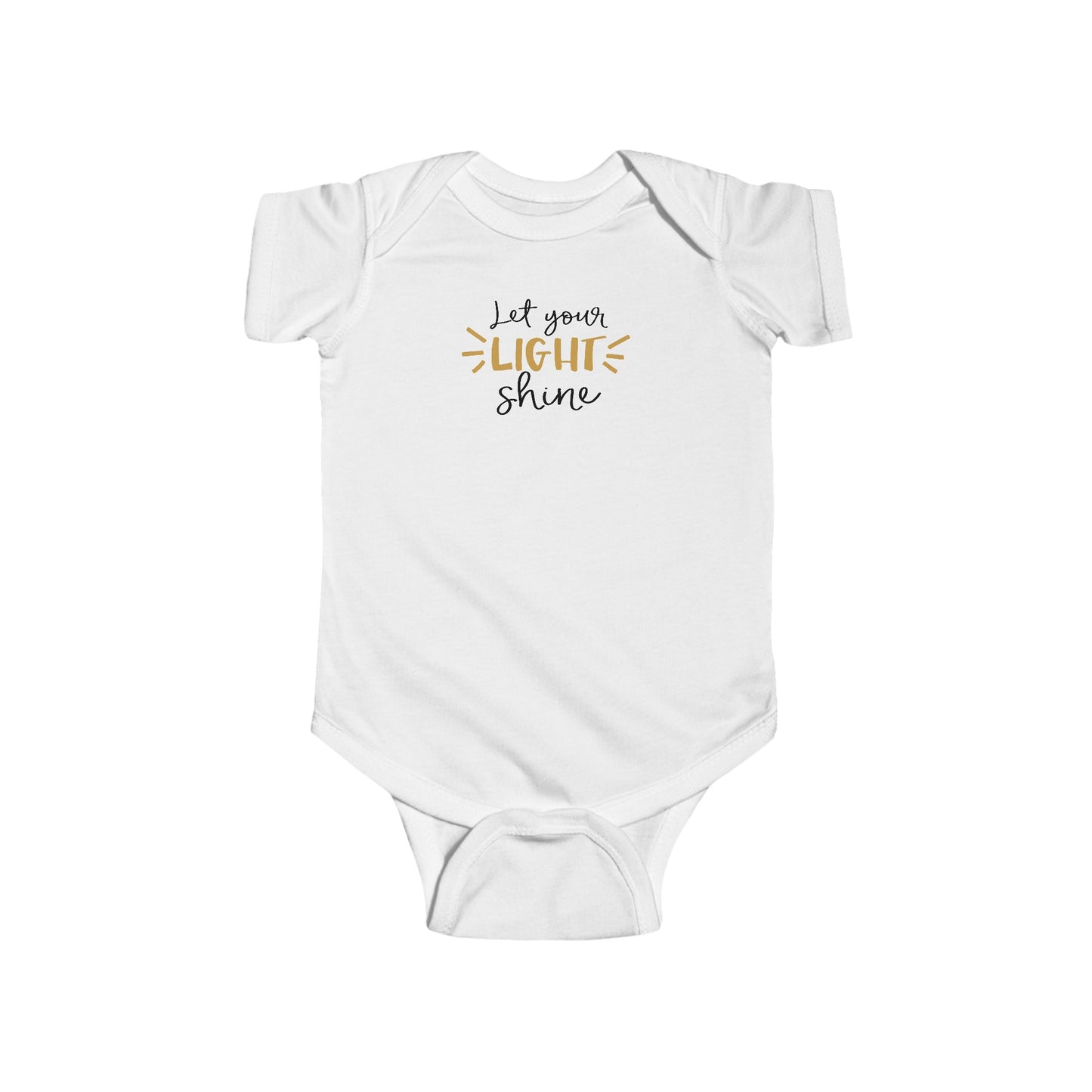 Let Your Light Shine - Infant Fine Jersey Bodysuit