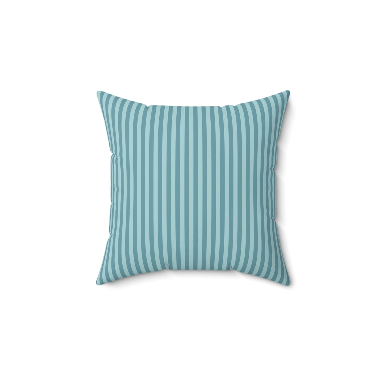 Teal Paris Pattern 24 - Faux Suede Square Pillow