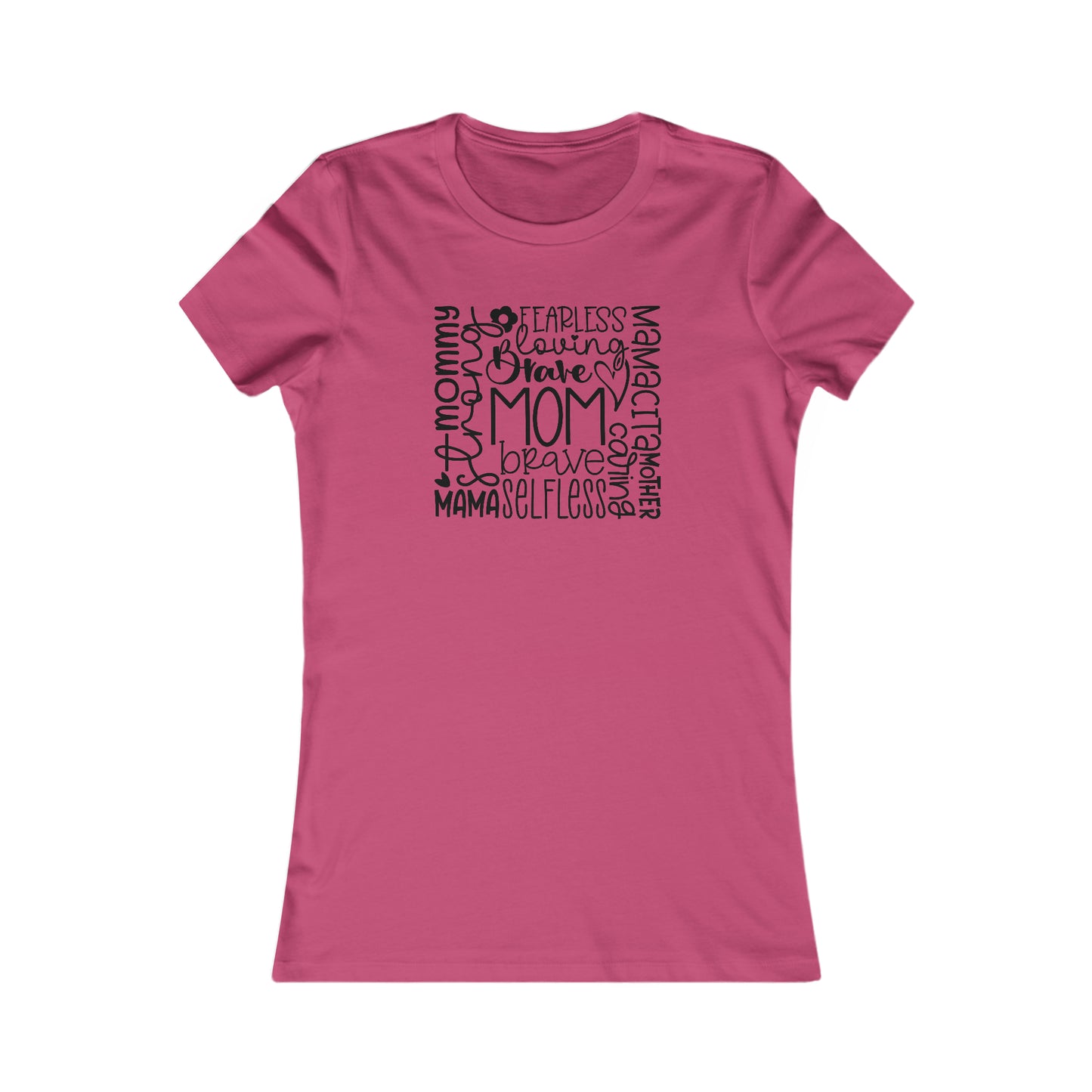 Mom Qualities Subway - Best Mom - Celebrate Mom - Strong Woman - Mom Humor - Women's Favorite Tee