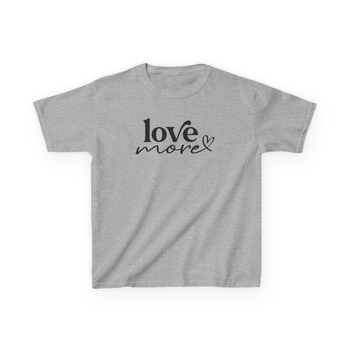 Love More - Kids Heavy Cotton Tee