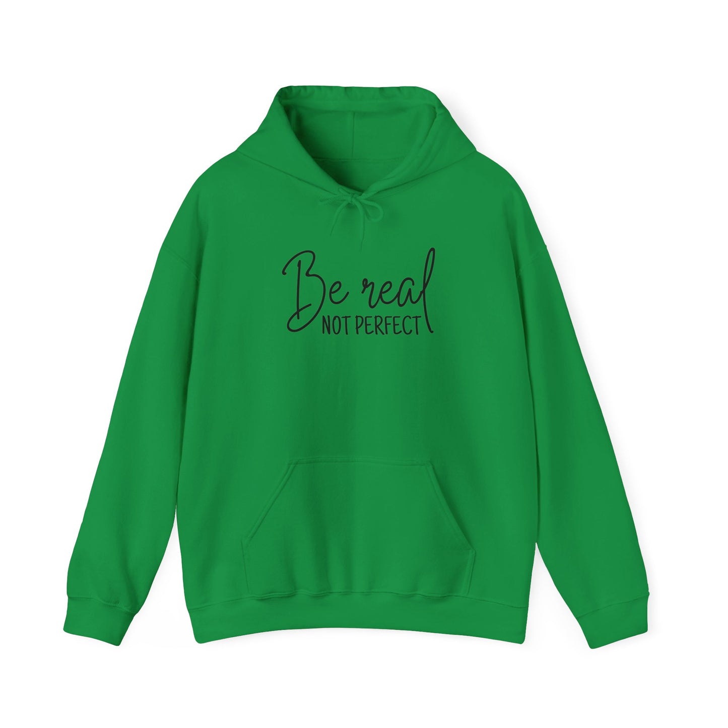 Unisex Heavy Blend Hooded Sweatshirt - Be Real, Not Perfect