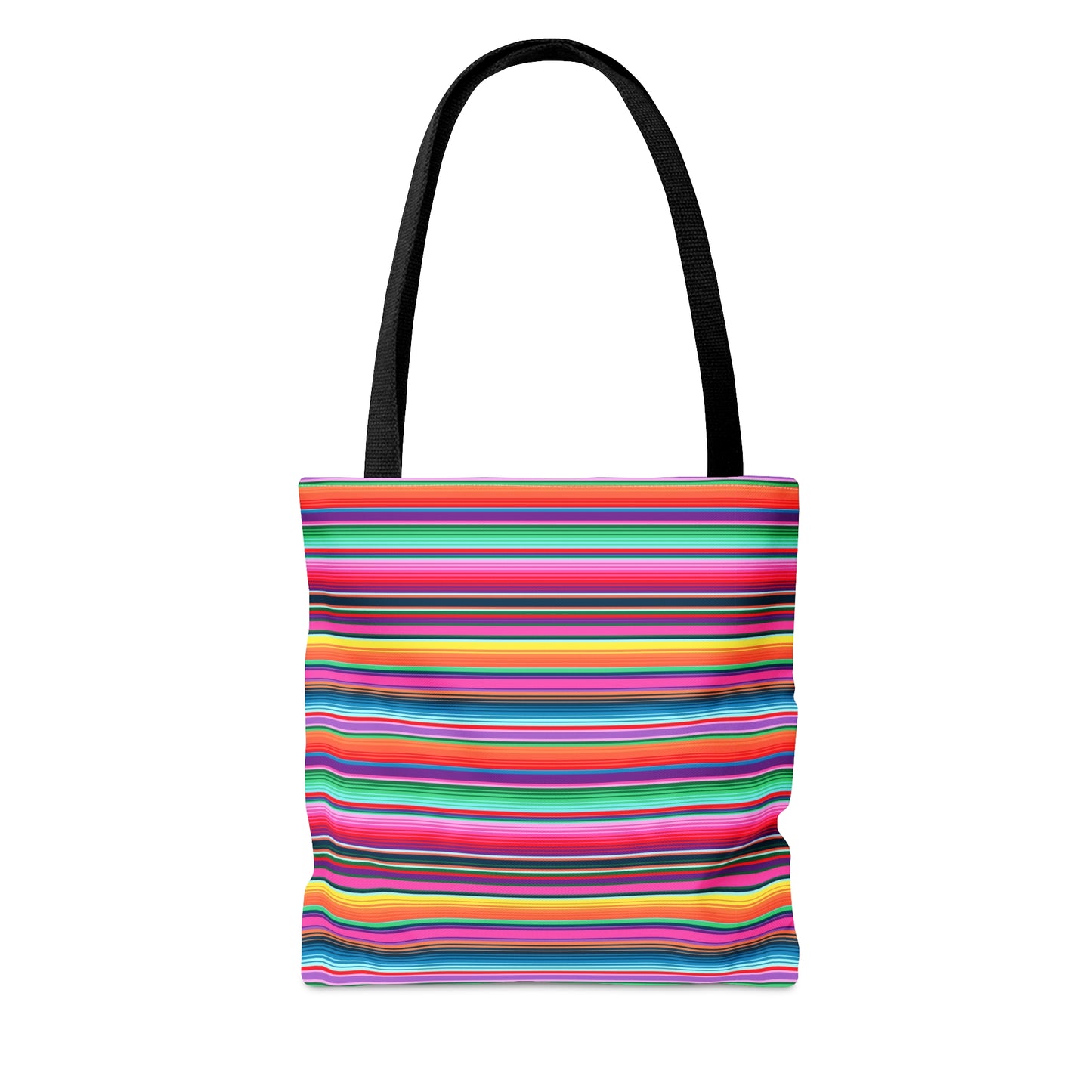 Multicolor Striped 7 - Practical, high-quality Tote Bag