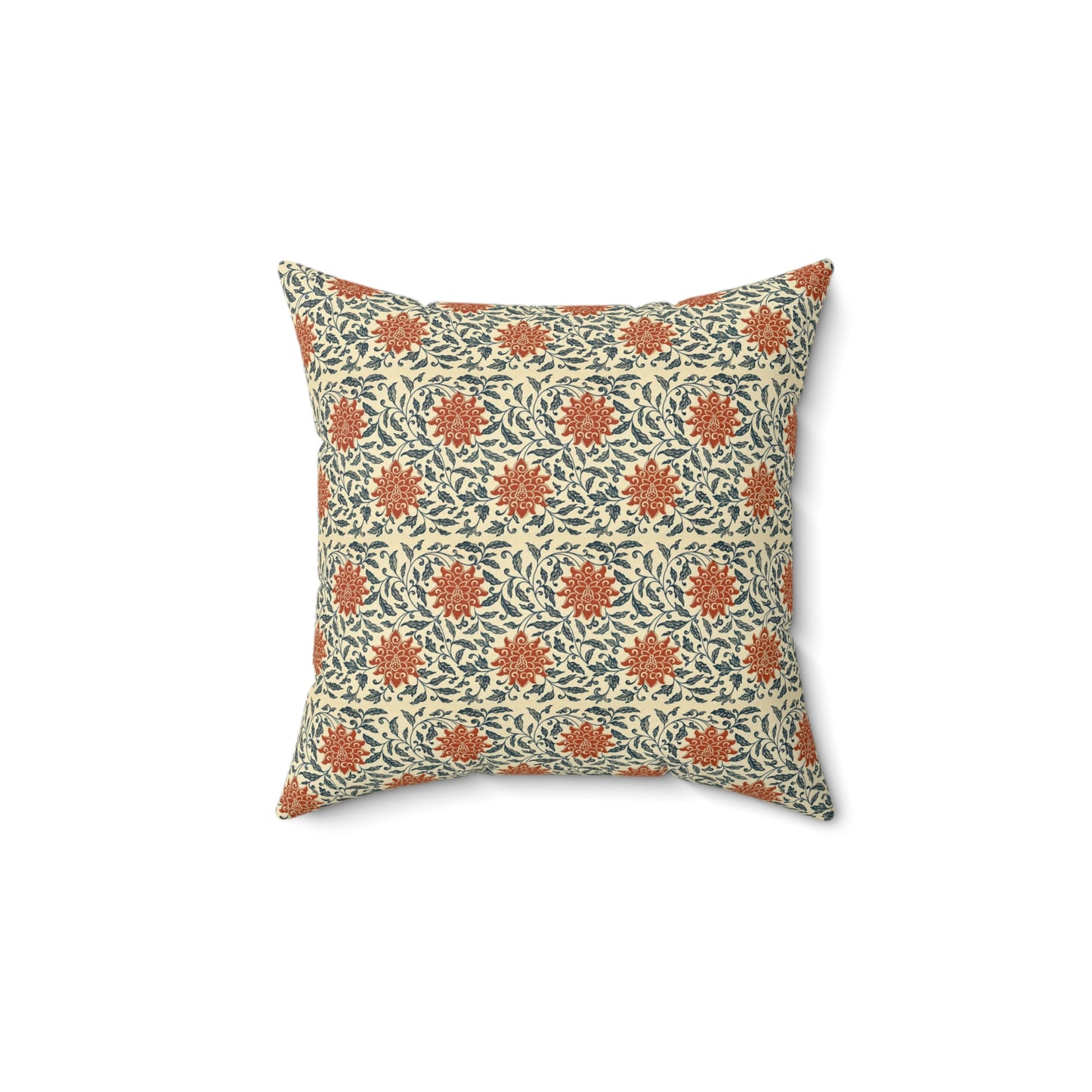 Boho Pattern 8 - Faux Suede Square Pillow