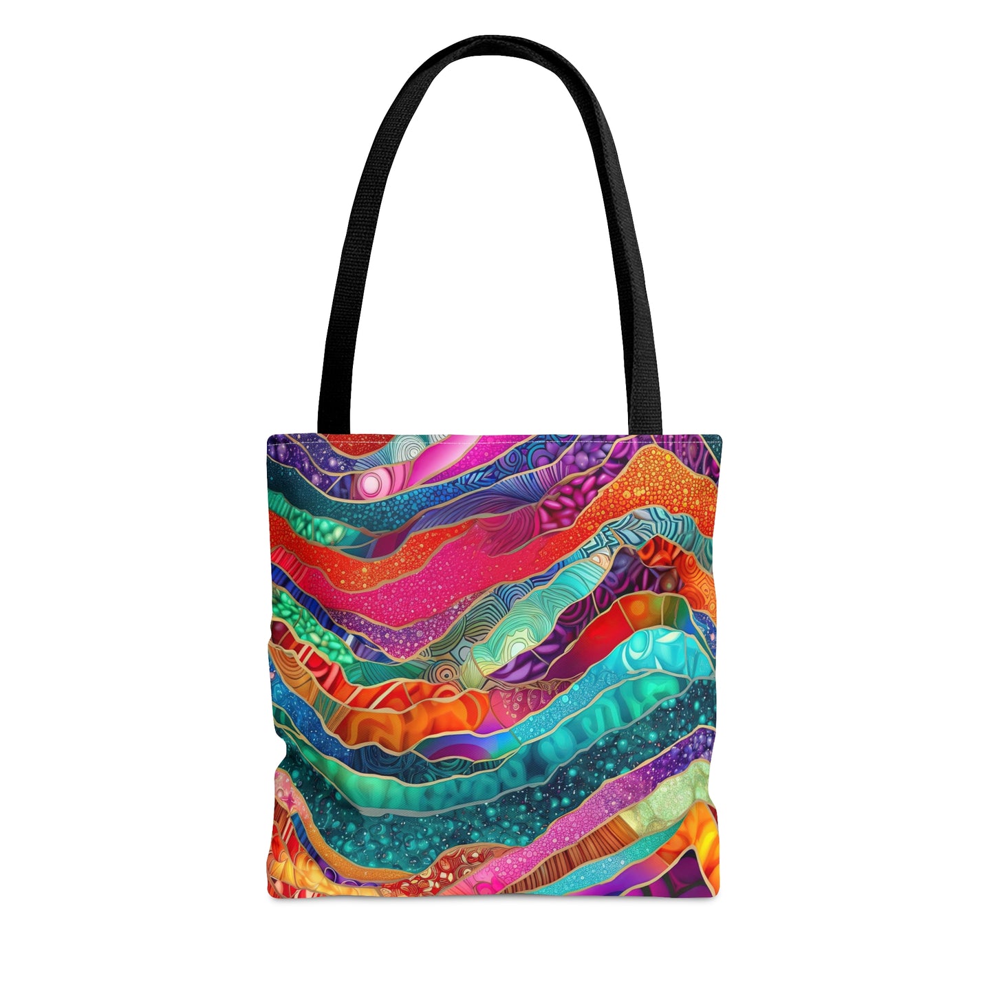 Bright Agate Abstract - Practical. high-quality Tote Bag