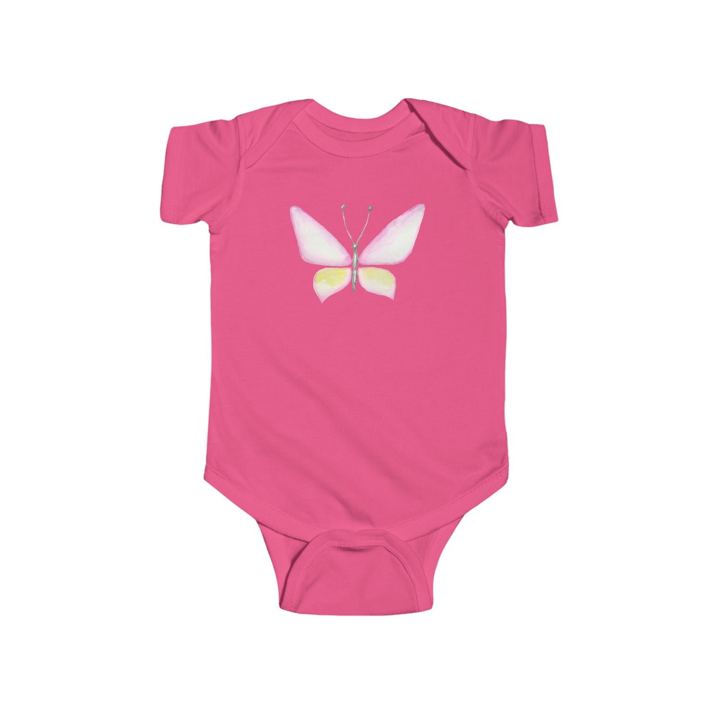 Watercolor Butterfly - Infant Fine Jersey Bodysuit