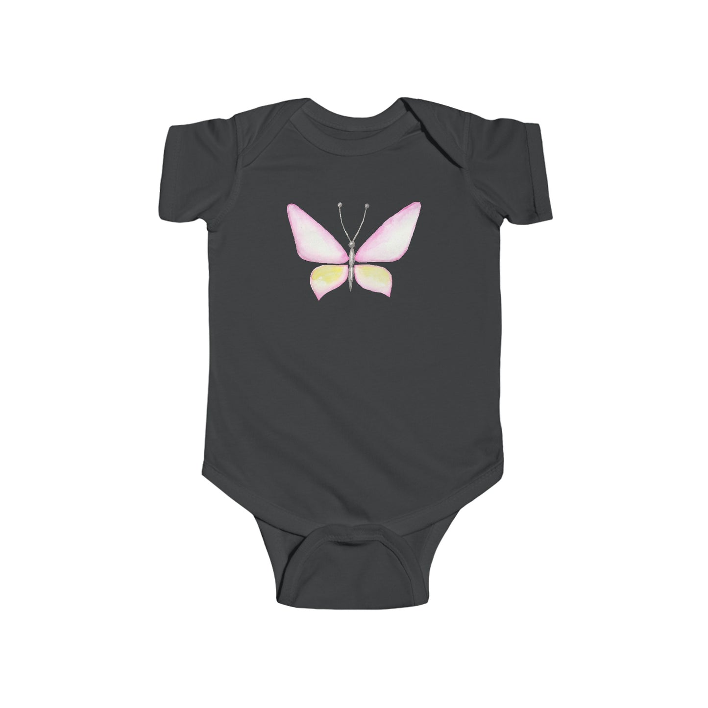 Watercolor Butterfly - Infant Fine Jersey Bodysuit
