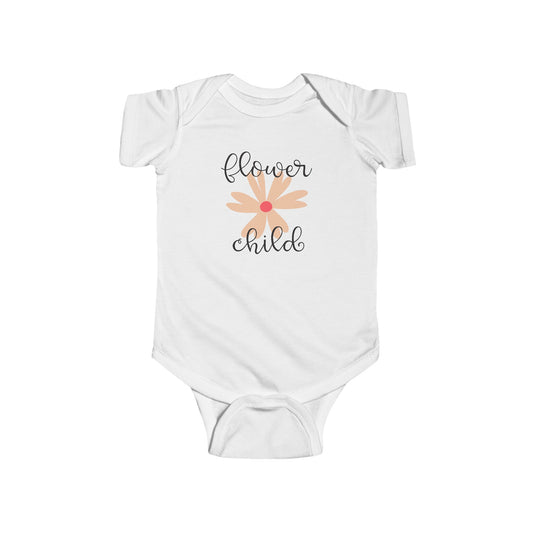 Flower Child - Infant Fine Jersey Bodysuit