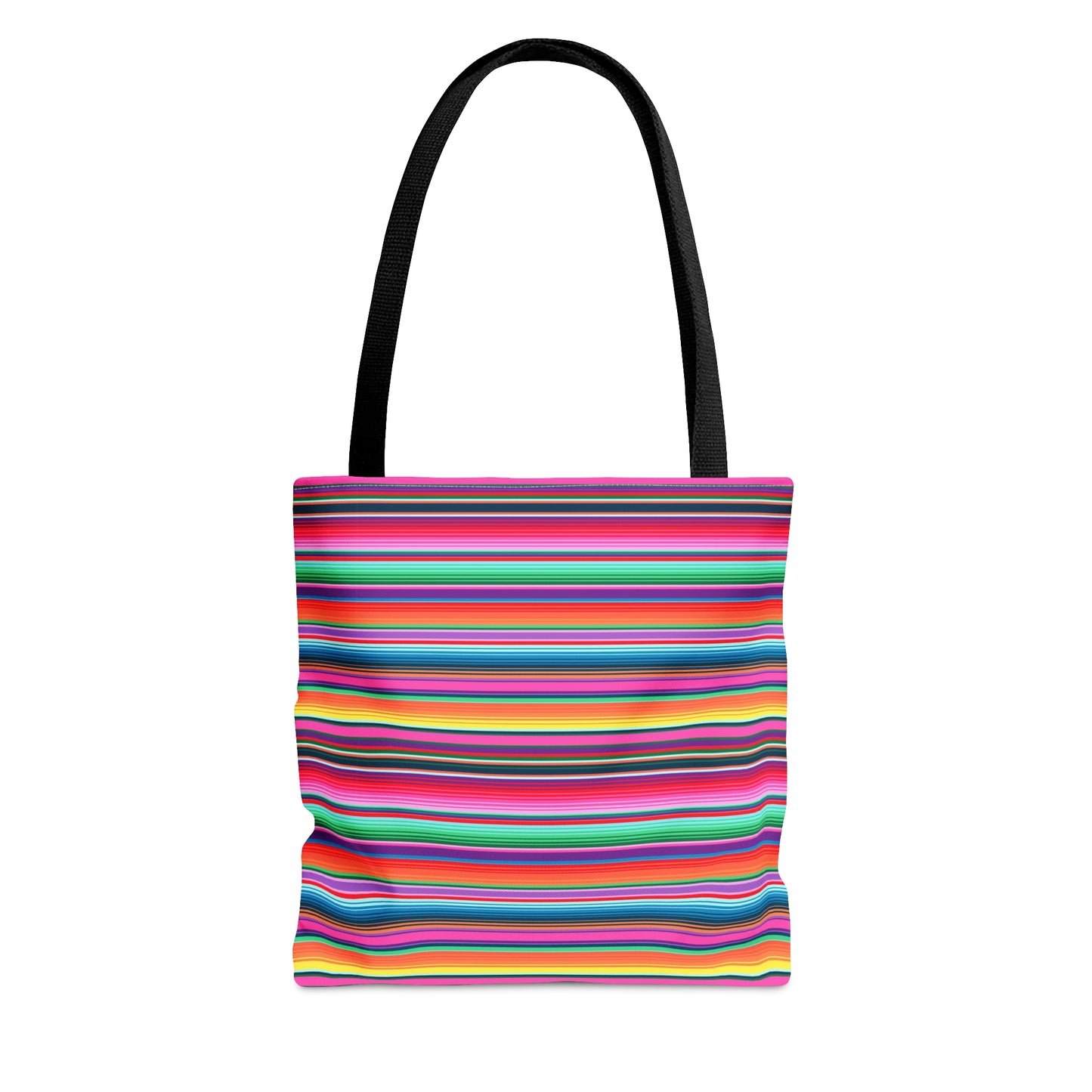 Multicolor Striped 7 - Practical, high-quality Tote Bag