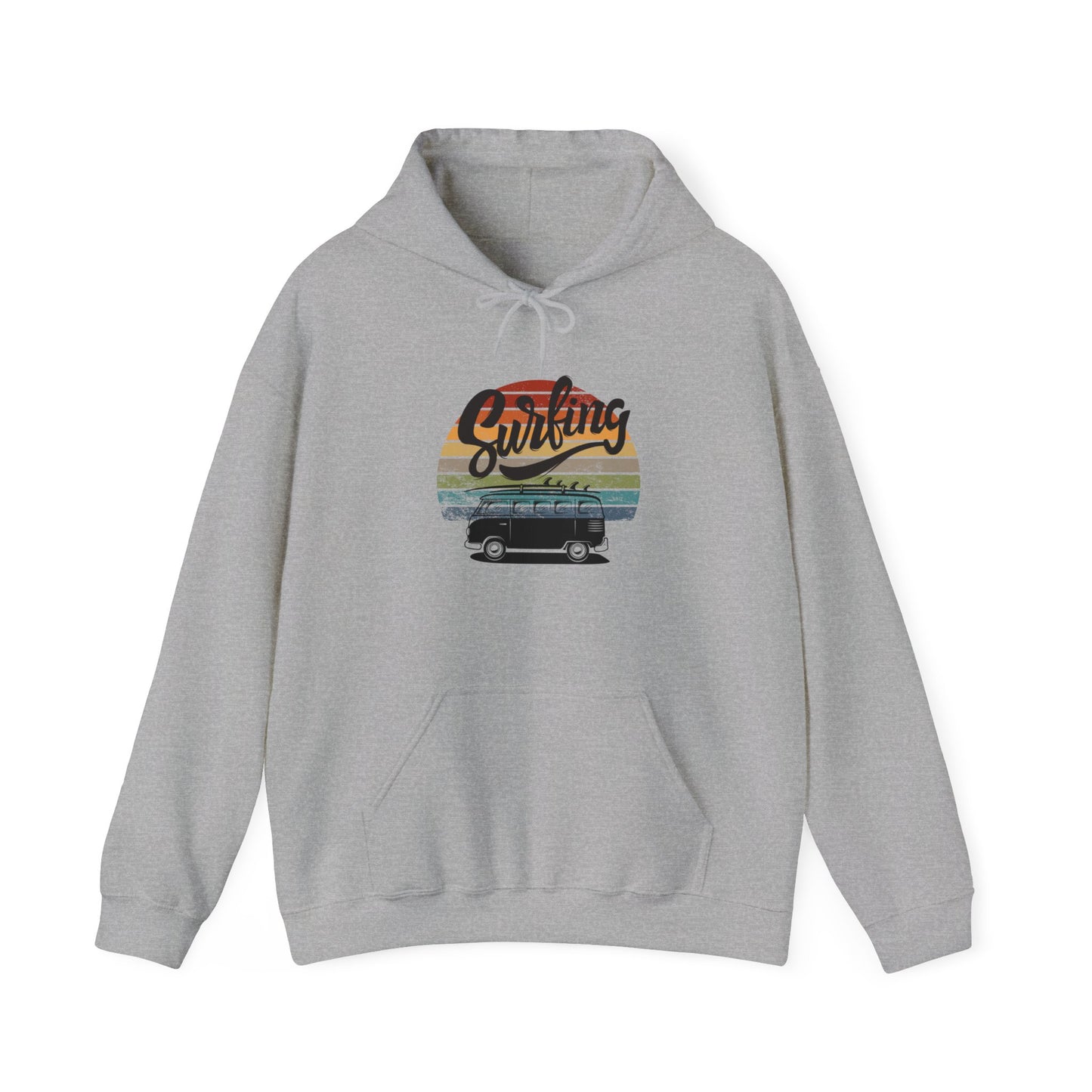 Unisex Heavy Blend Hooded Sweatshirt - Surfing