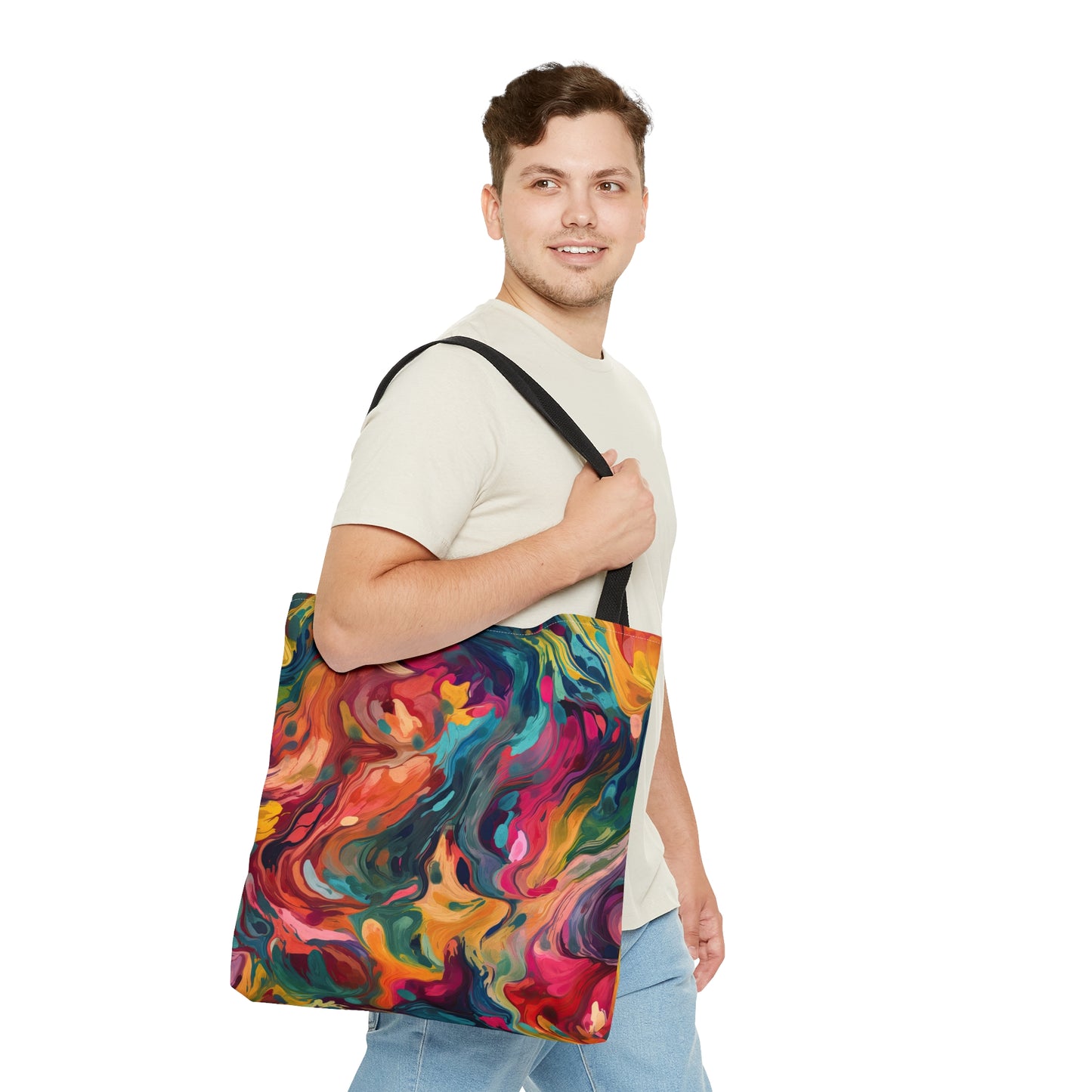 Acrylic Abstract - Practical. high-quality Tote Bag