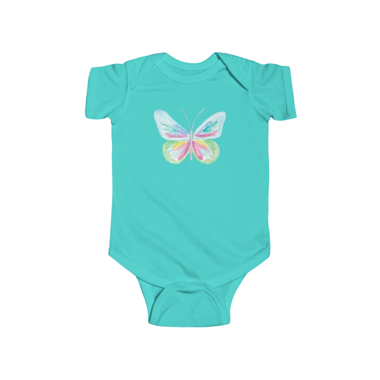 Watercolor Butterfly - Infant Fine Jersey Bodysuit