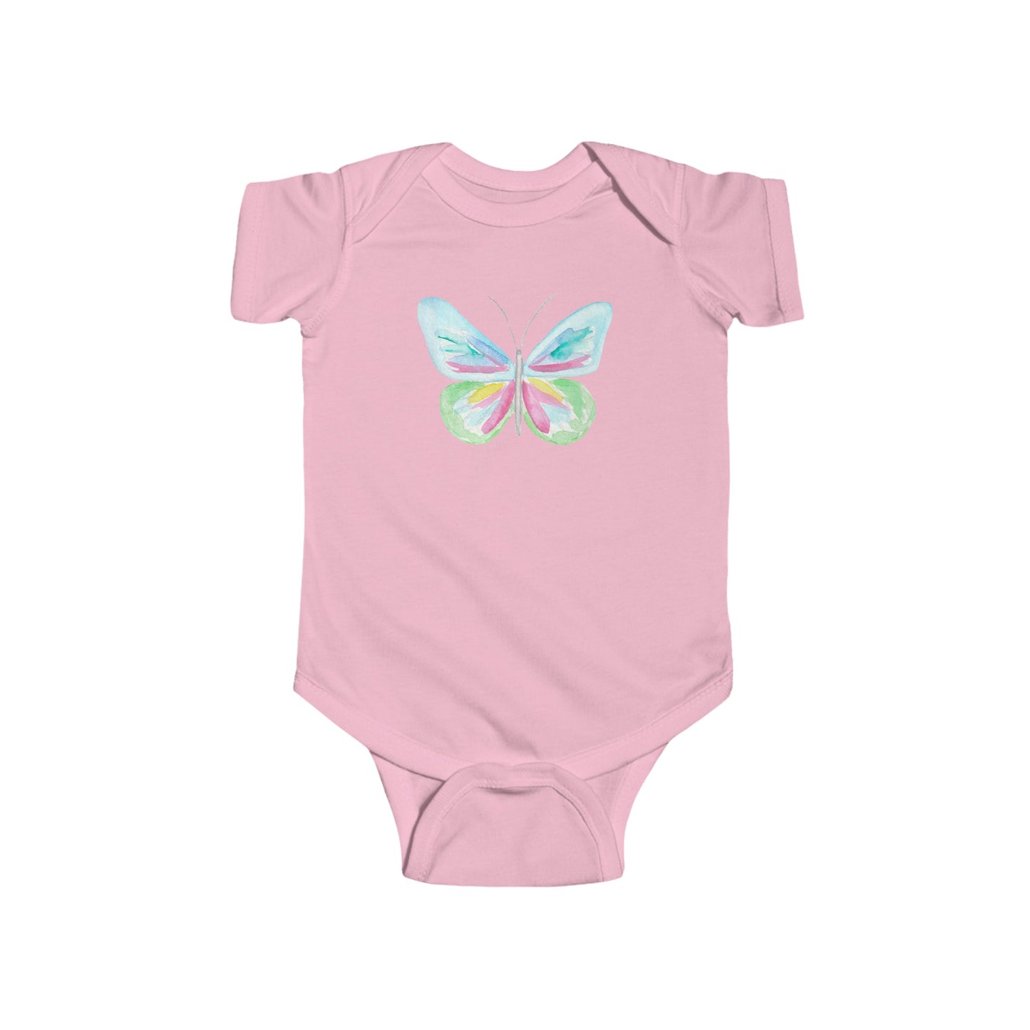 Watercolor Butterfly - Infant Fine Jersey Bodysuit