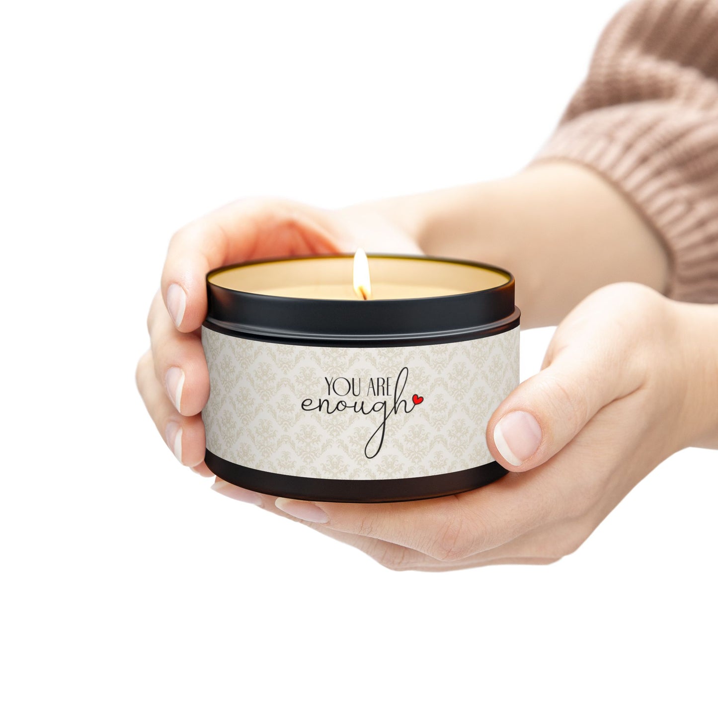 You Are Enough - Motivational Scented Tin Candle