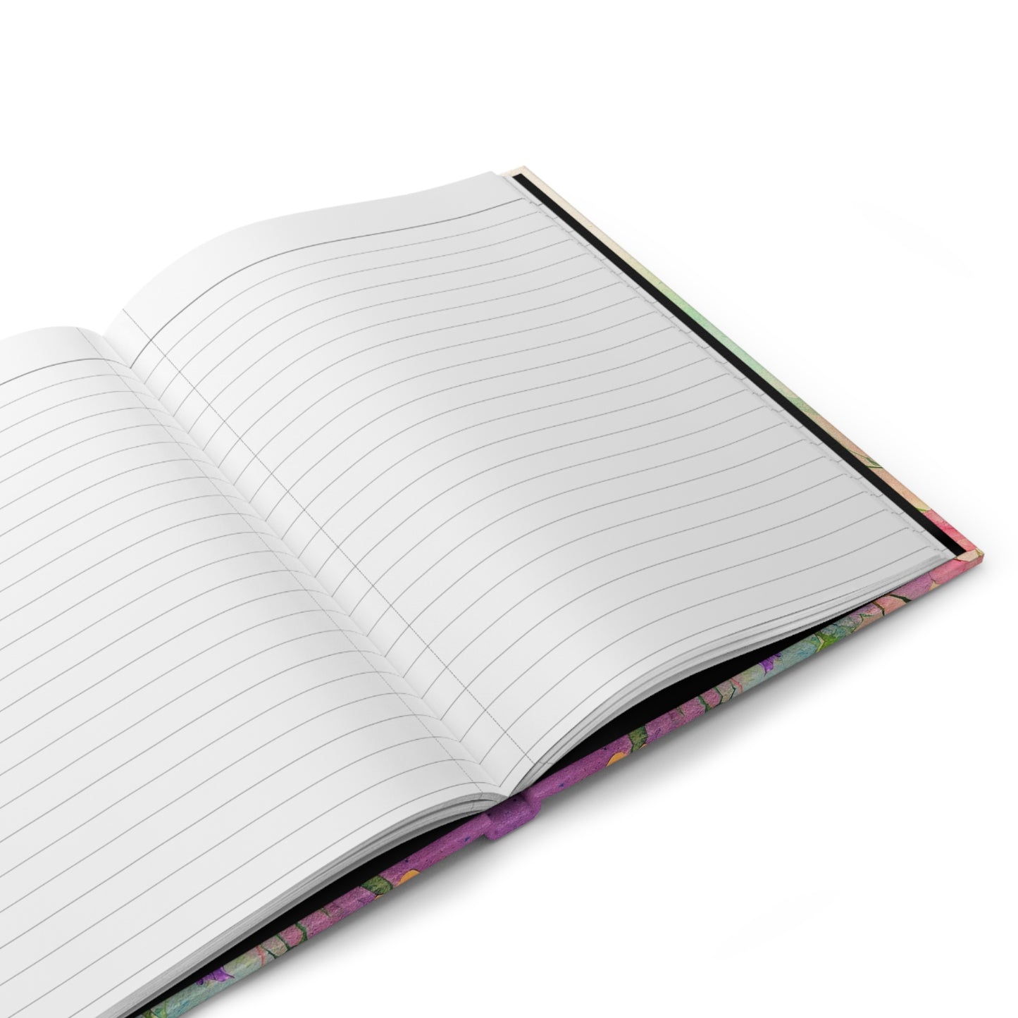 Watercolor Floral - Hardcover Lined Journal Matte