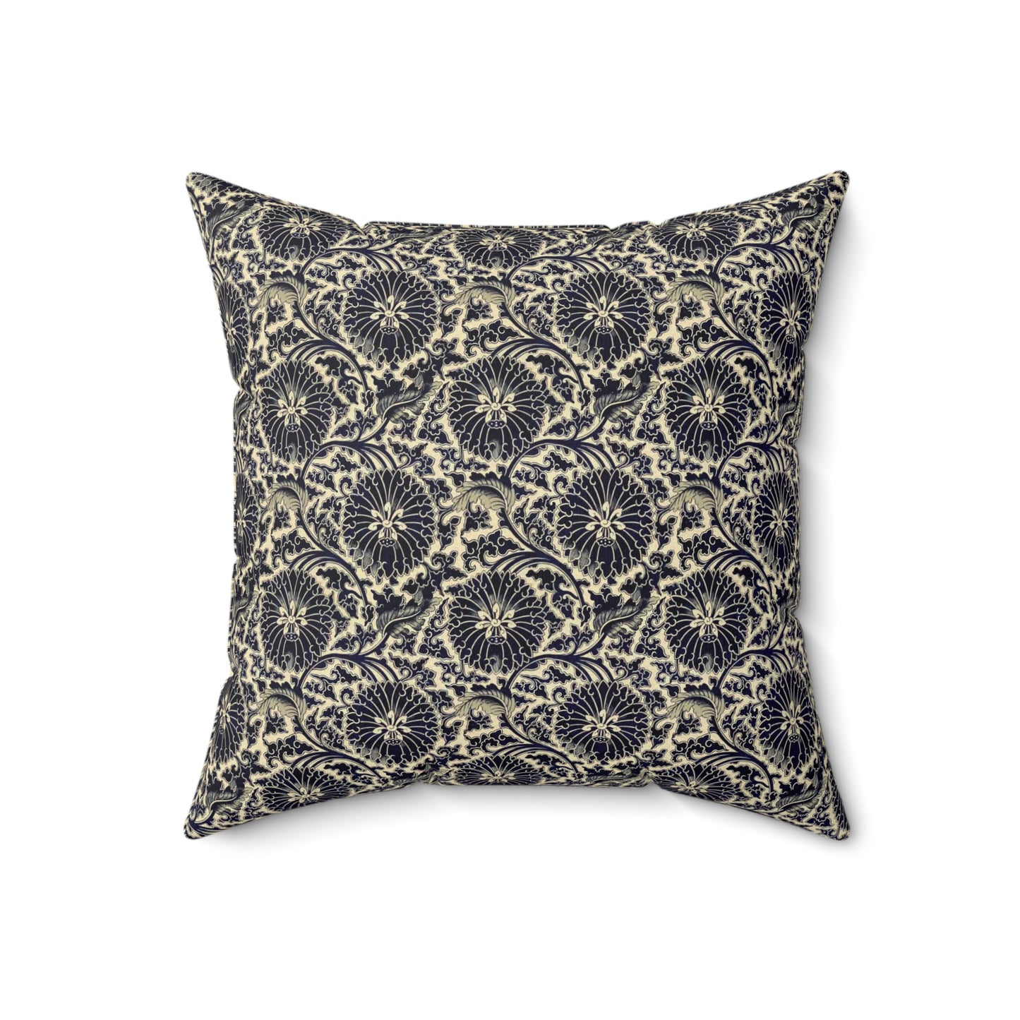 Boho Pattern 7 - Faux Suede Square Pillow