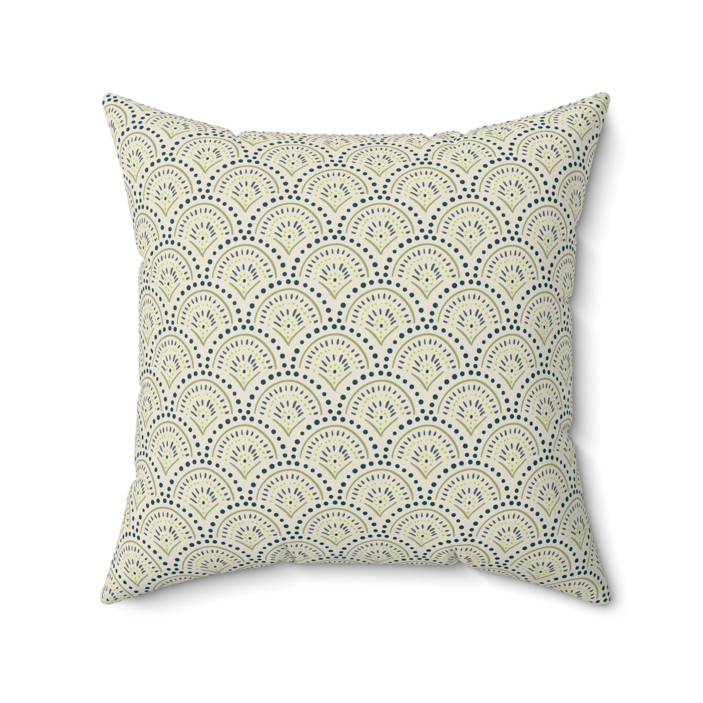 Boho Vibes Pattern 7.12- Faux Suede Square Pillow