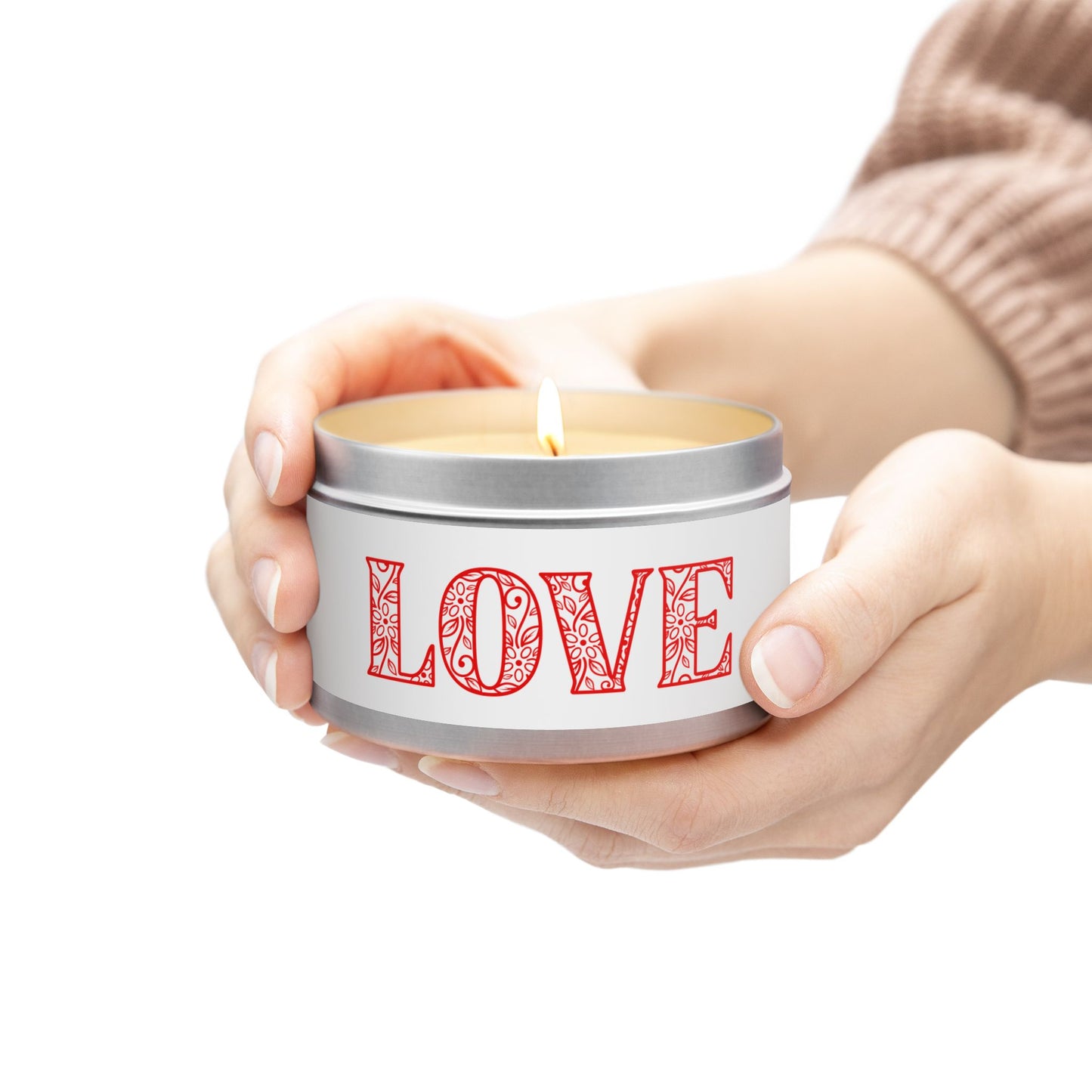 LOVE - Inspirational - Mindfulness & Self-Care - Scented Tin Candle
