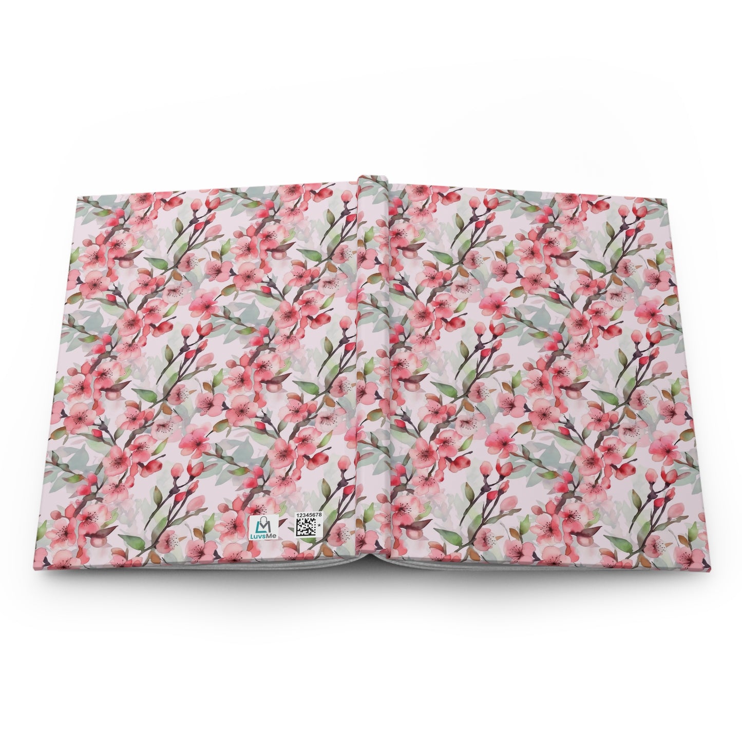 Cherry Blossoms - Pink - Hardcover Journal Matte