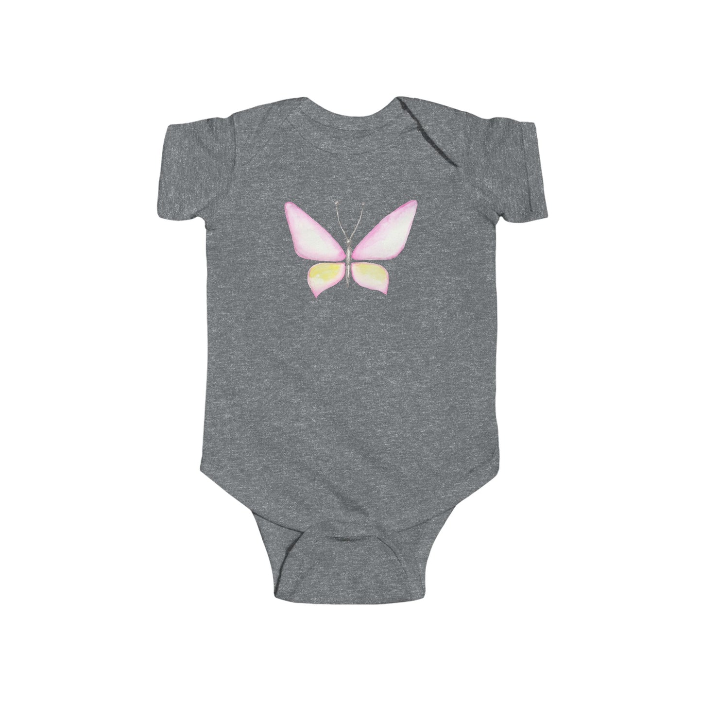 Watercolor Butterfly - Infant Fine Jersey Bodysuit