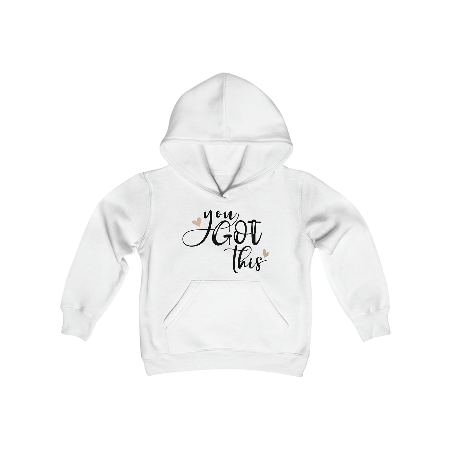 You GOT This - Self Love - Self Acceptance - Inspire - Youth Heavy Blend Hooded Sweatshirt