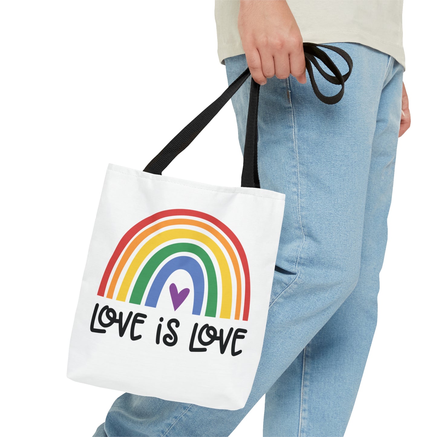 Love is Love - Be Who You Are - Practical, high-quality Tote Bag