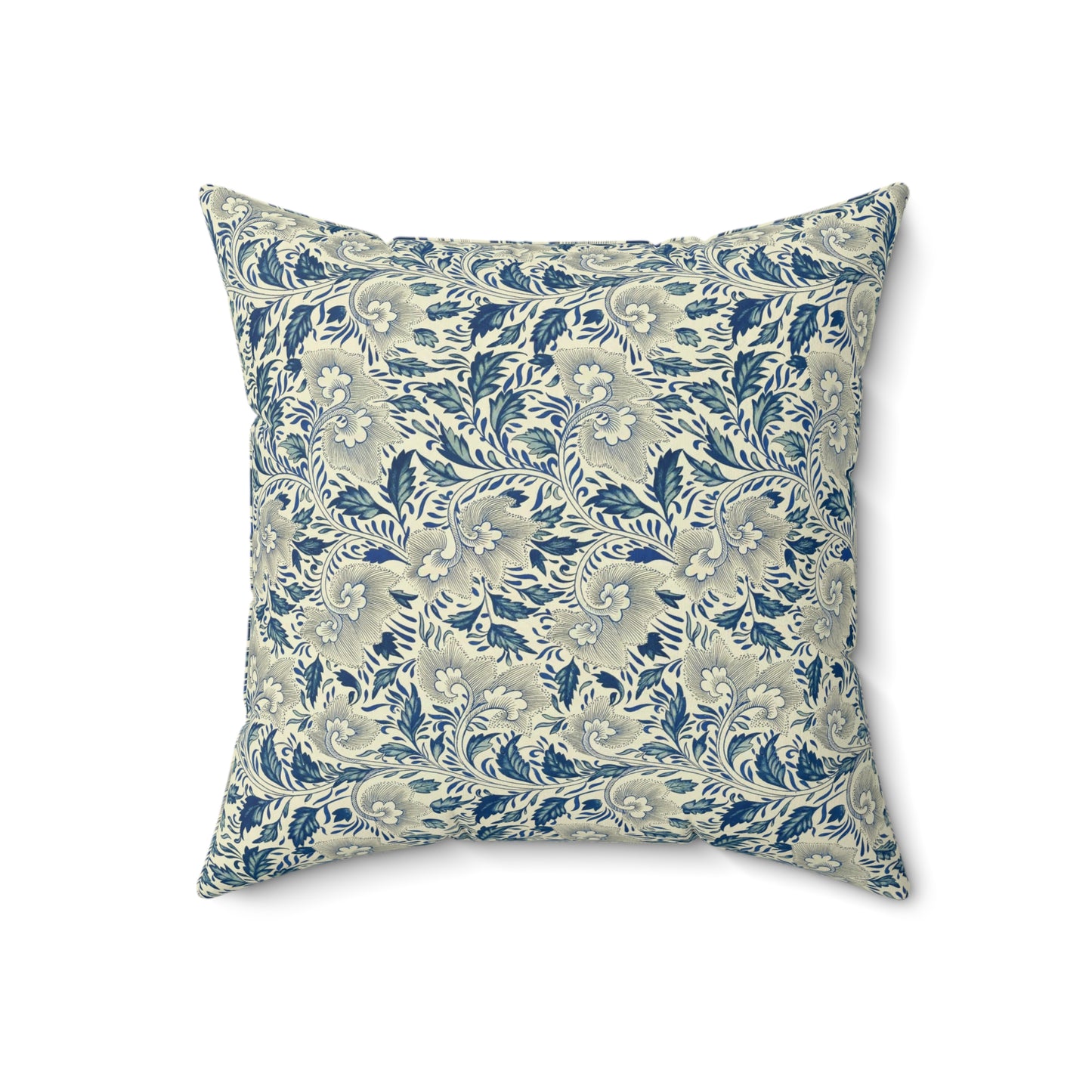 Boho Pattern 17 - Faux Suede Square Pillow