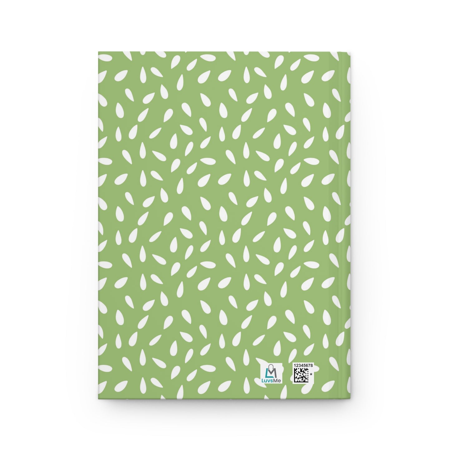 You Are Strong - Green and White - Hardcover Lined Journal Matte