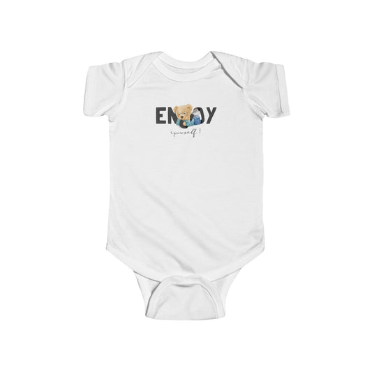 Enjoy Yourself Bear - Infant Fine Jersey Bodysuit