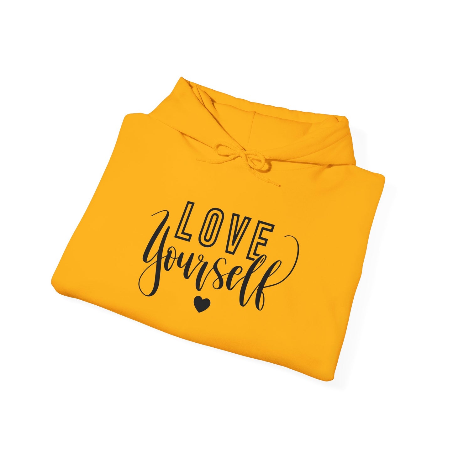 Unisex Heavy Blend Hooded Sweatshirt - Love Yourself