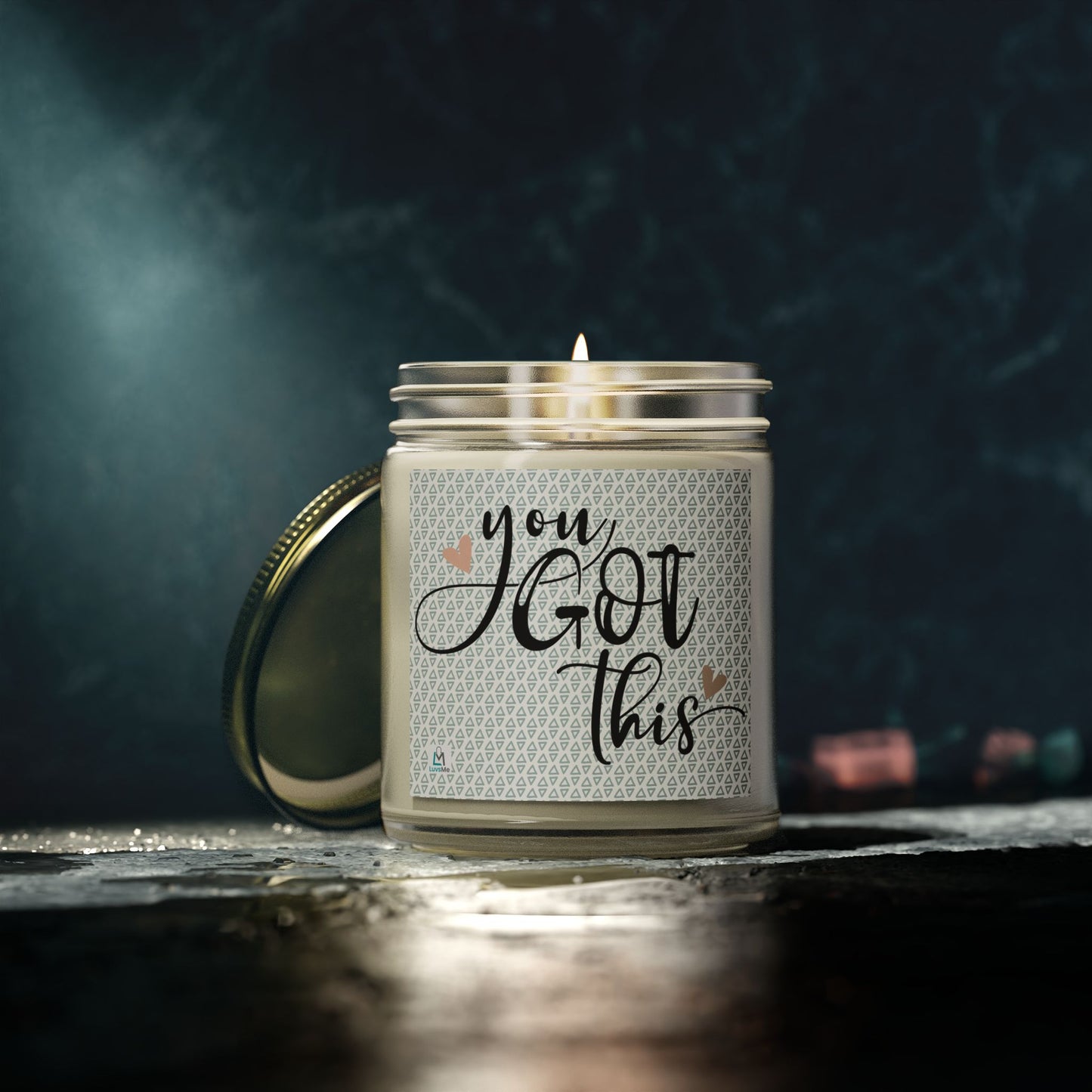 You Got This - Motivational Scented Candle - Coconut Apricot Wax (4oz, 9oz)