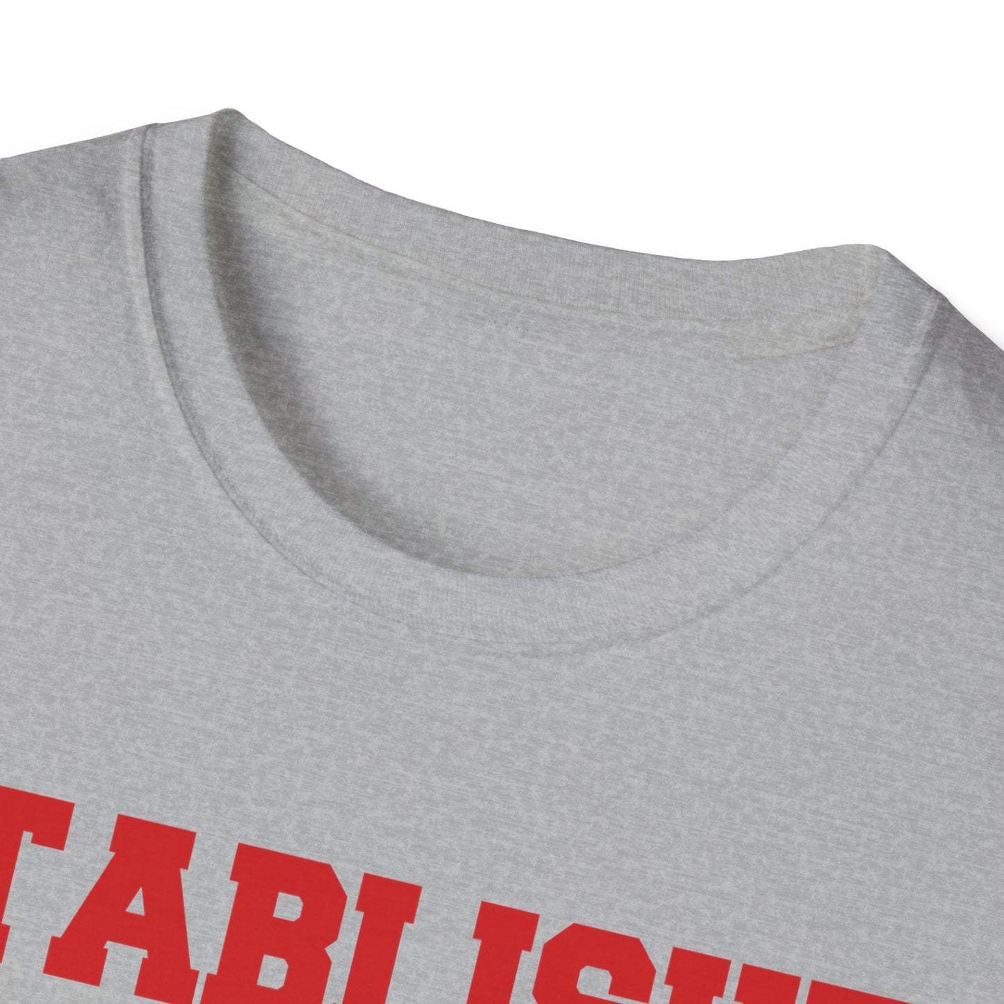 Estabilshed 1776 - American Flag - Red, White, Blue - 4th of July - Independence Day - Unisex Softstyle T-Shirt