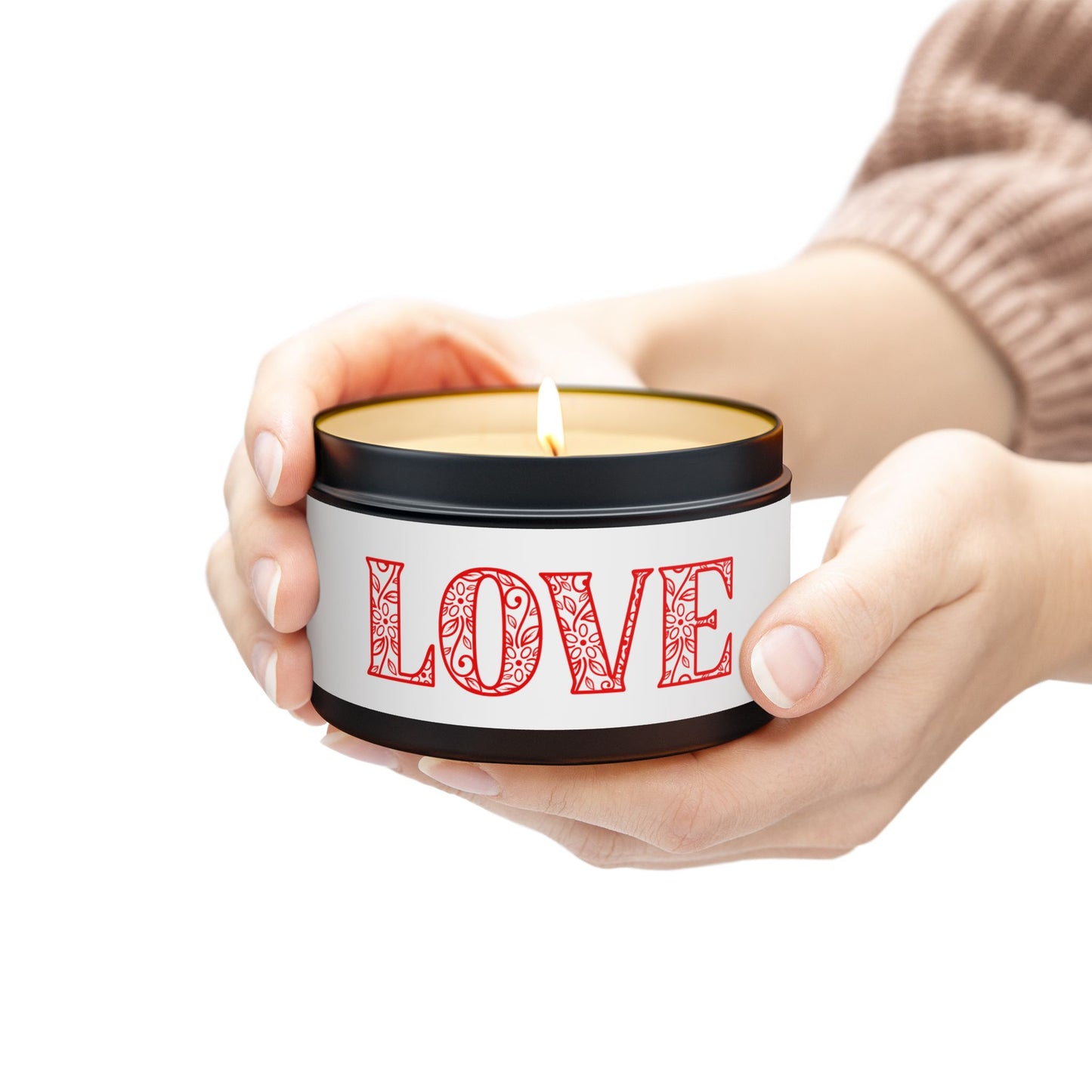 LOVE - Inspirational - Mindfulness & Self-Care - Scented Tin Candle